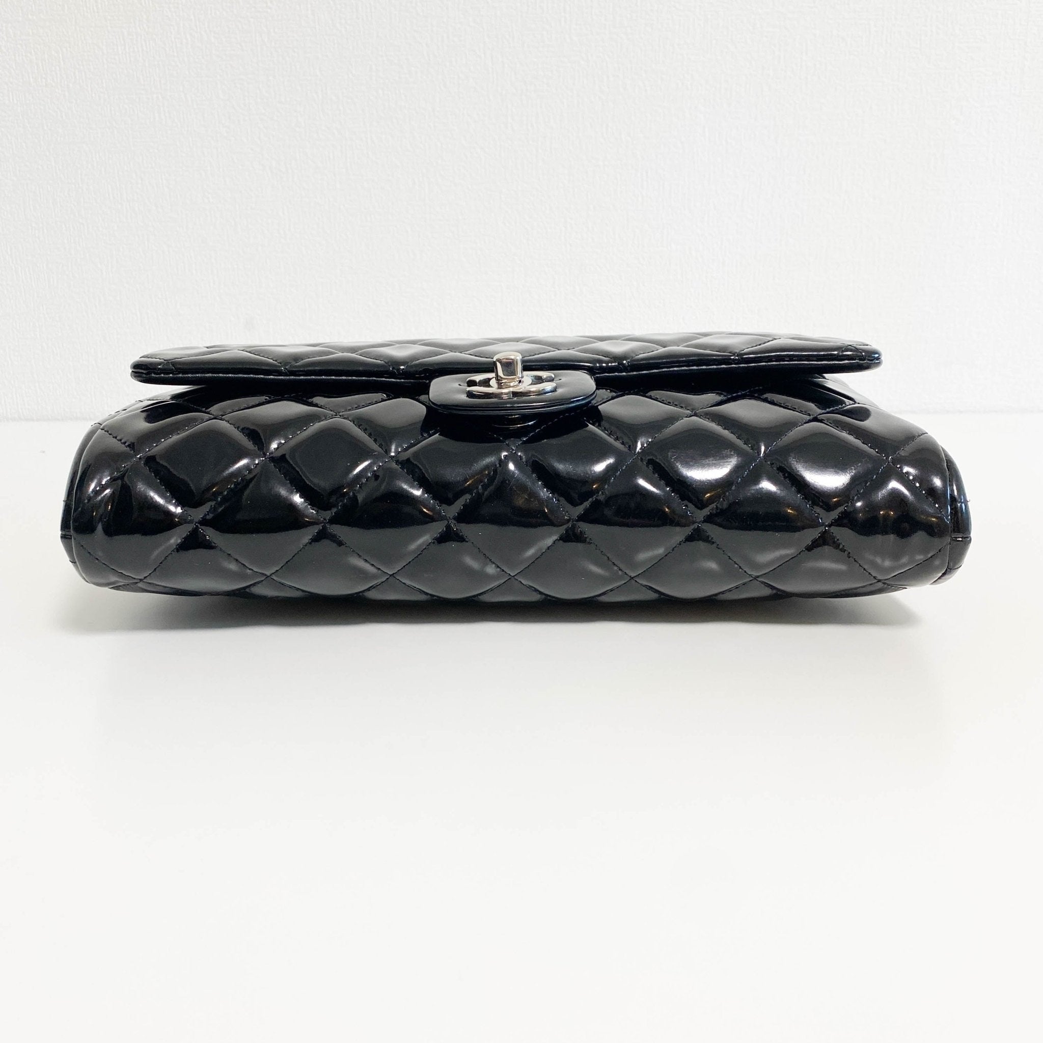 CHANEL Timeless Classic Black Patent Leather Chain Shoulder Bag, in , Sold by HIVE PRELOVED - Shoulder Bags, ,