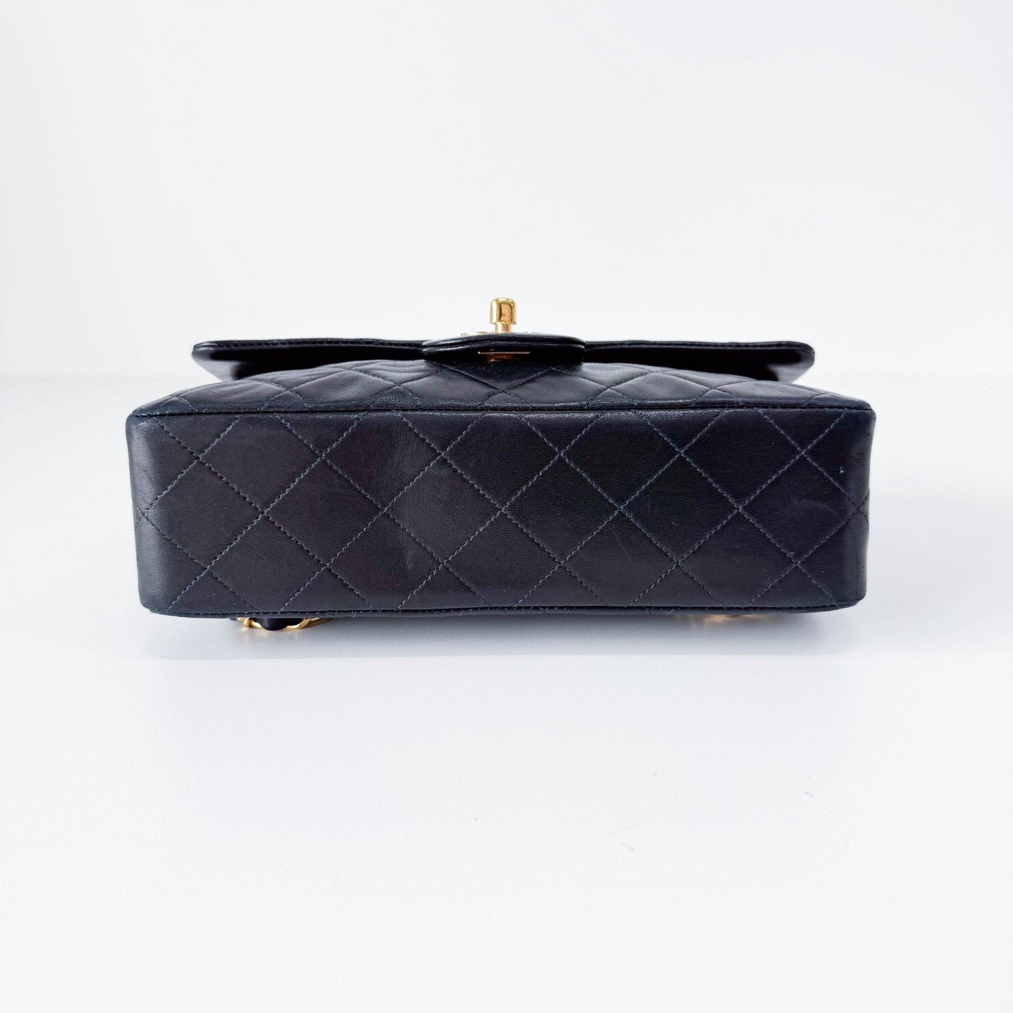 CHANEL Timeless Classic Double Flap Black Lambskin Chain Shoulder Bag, in , Sold by HIVE PRELOVED - Shoulder Bags, ,