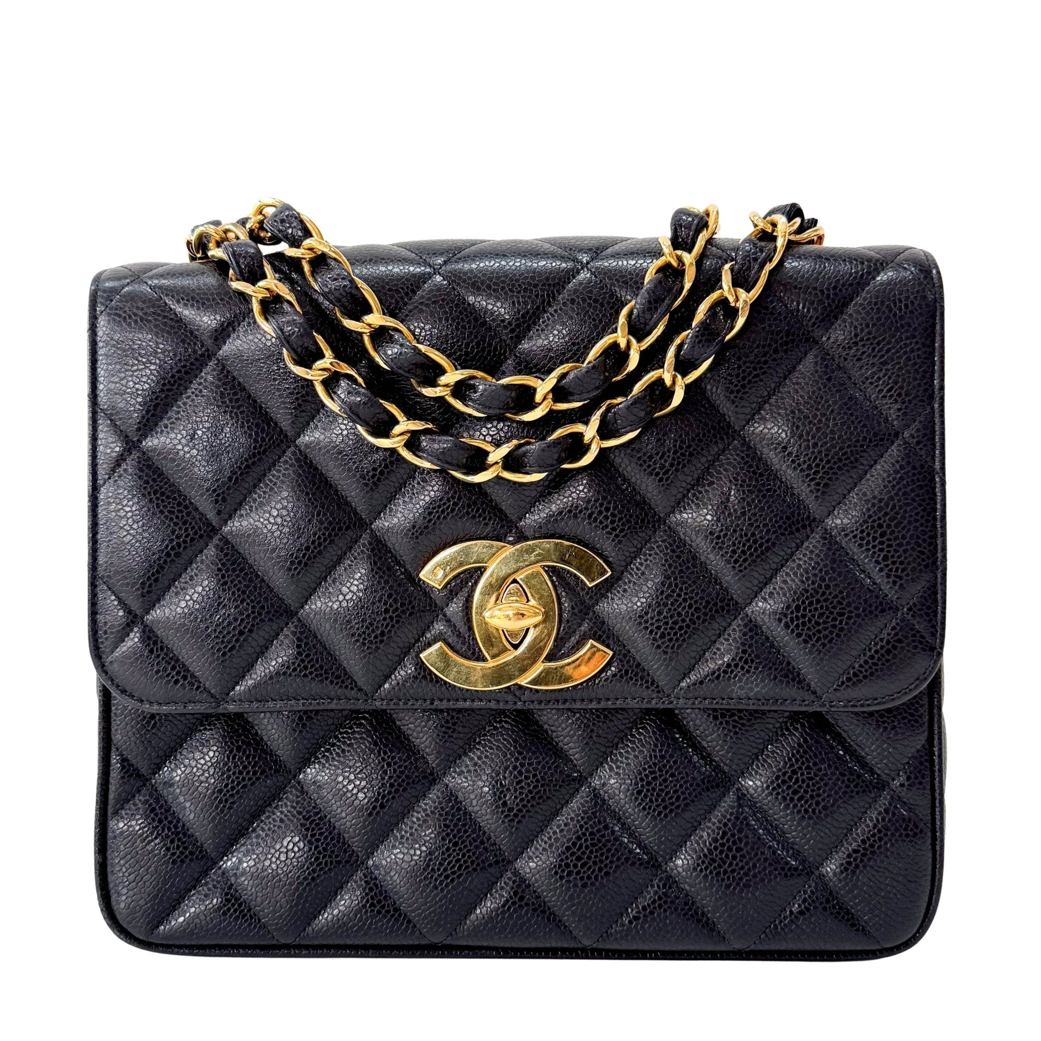 CHANEL Timeless Classic Flap Black Leather Shoulder Bag, in , Sold by HIVE PRELOVED - Shoulder Bags, ,