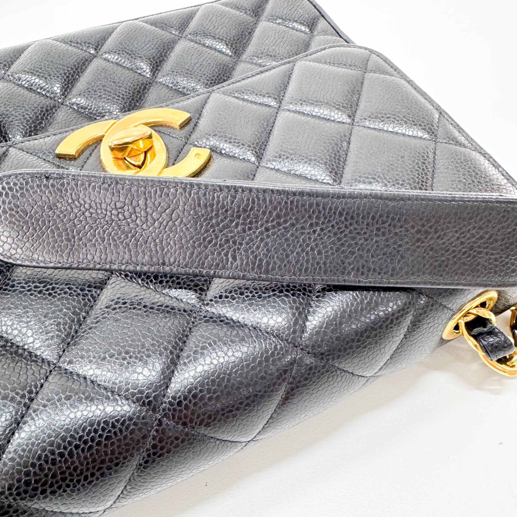 CHANEL Timeless Classic Flap Black Leather Shoulder Bag, in , Sold by HIVE PRELOVED - Shoulder Bags, ,