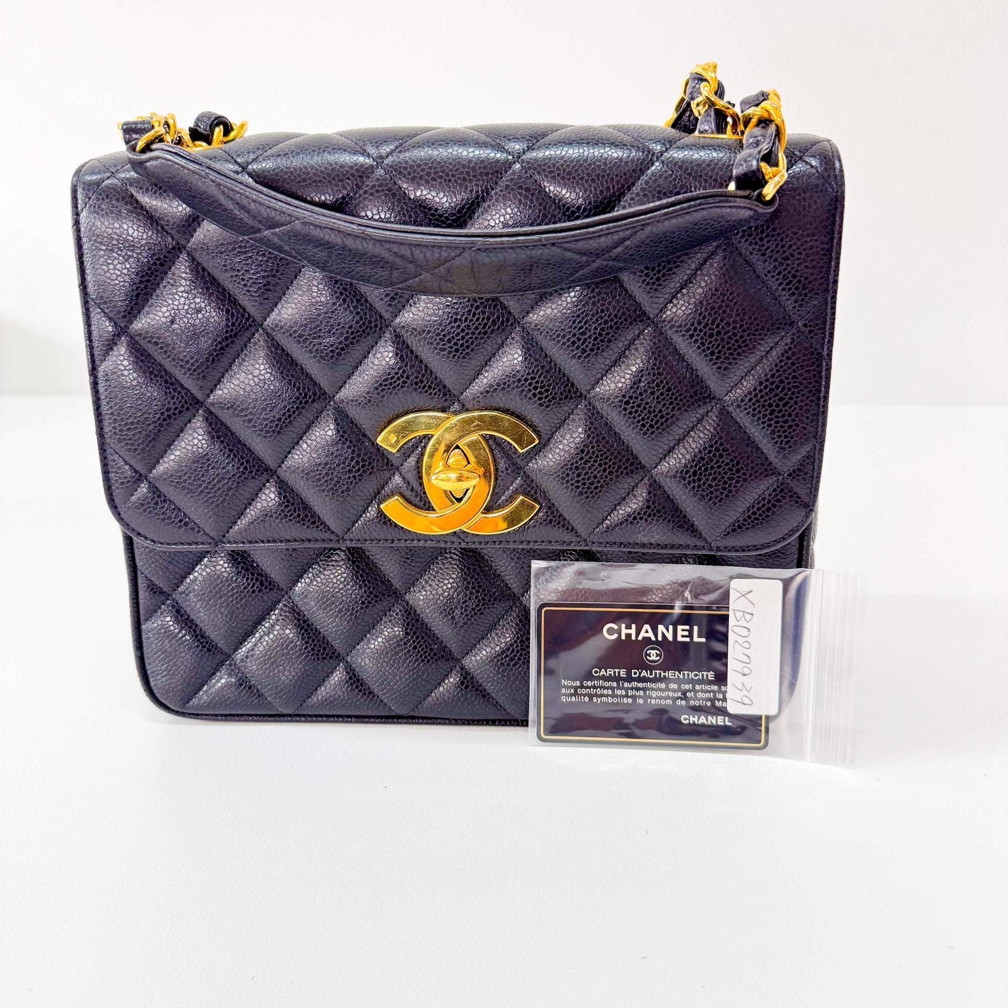 CHANEL Timeless Classic Flap Black Leather Shoulder Bag, in , Sold by HIVE PRELOVED - Shoulder Bags, ,