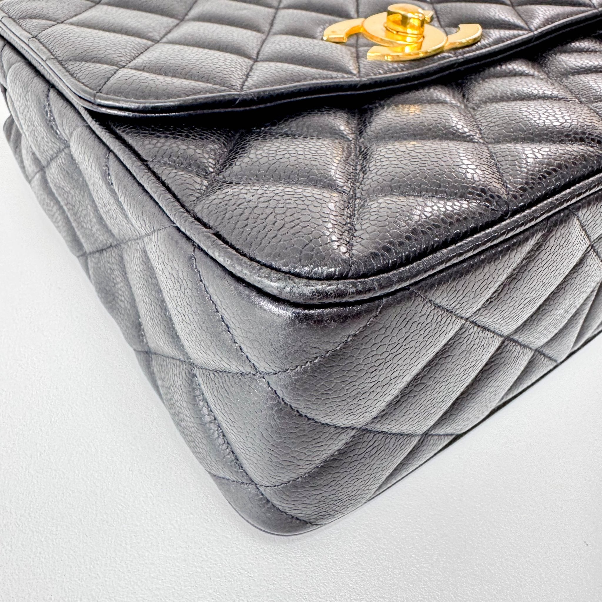 CHANEL Timeless Classic Flap Black Leather Shoulder Bag, in , Sold by HIVE PRELOVED - Shoulder Bags, ,