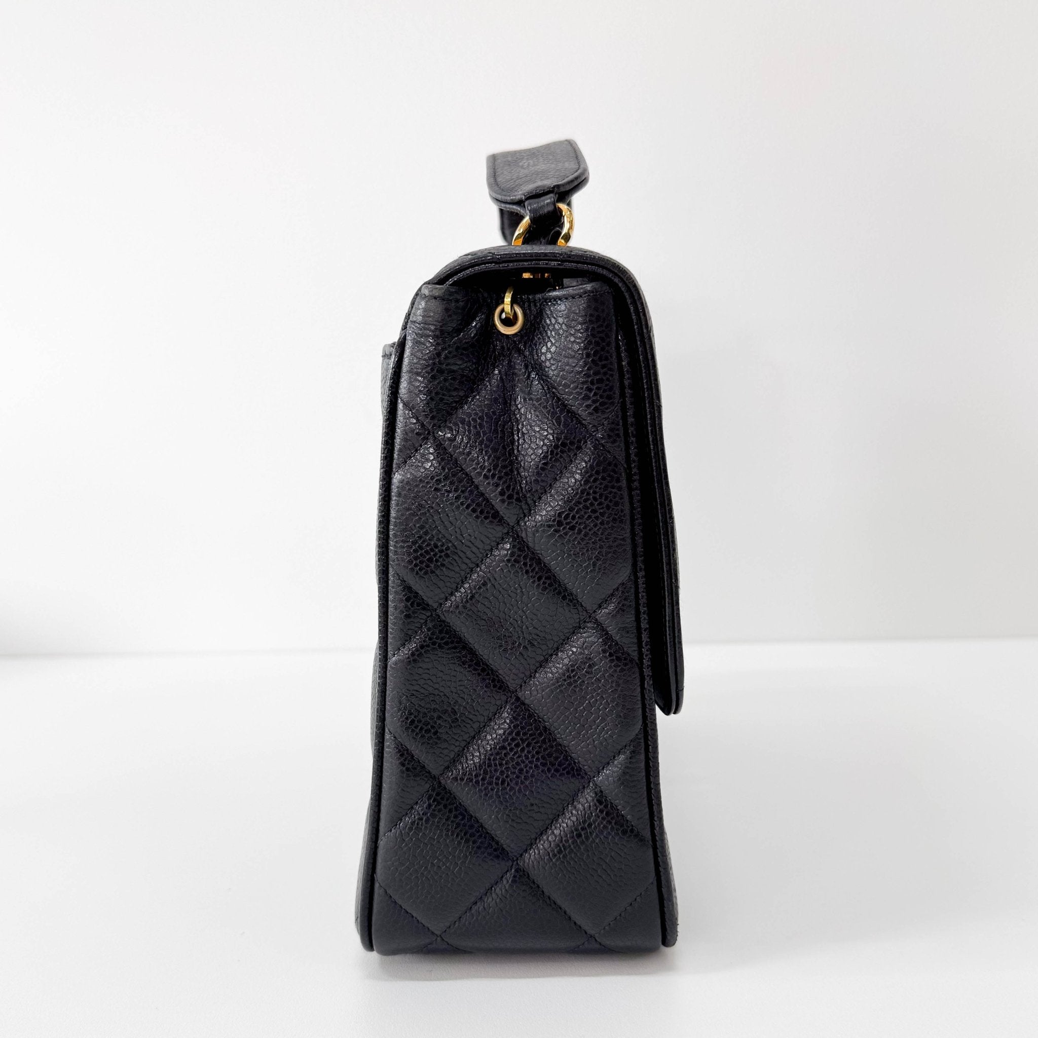 CHANEL Timeless Classic Flap Black Leather Shoulder Bag, in , Sold by HIVE PRELOVED - Shoulder Bags, ,