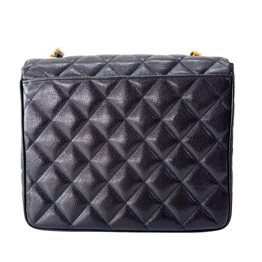 CHANEL Timeless Classic Flap Black Leather Shoulder Bag, in , Sold by HIVE PRELOVED - Shoulder Bags, ,