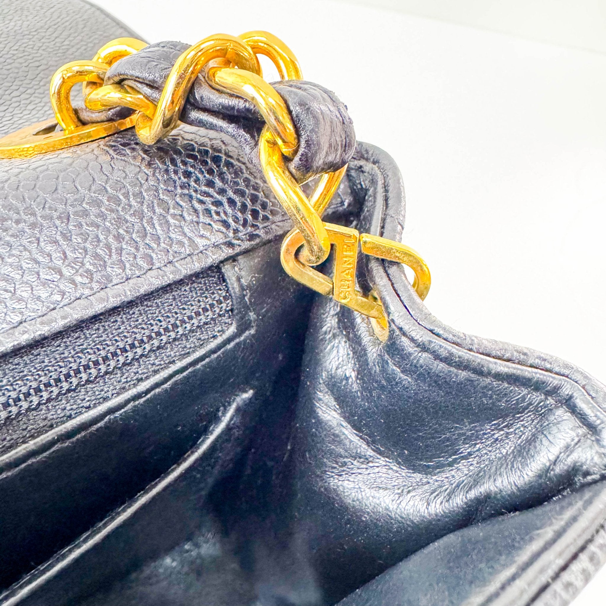 CHANEL Timeless Classic Flap Black Leather Shoulder Bag, in , Sold by HIVE PRELOVED - Shoulder Bags, ,