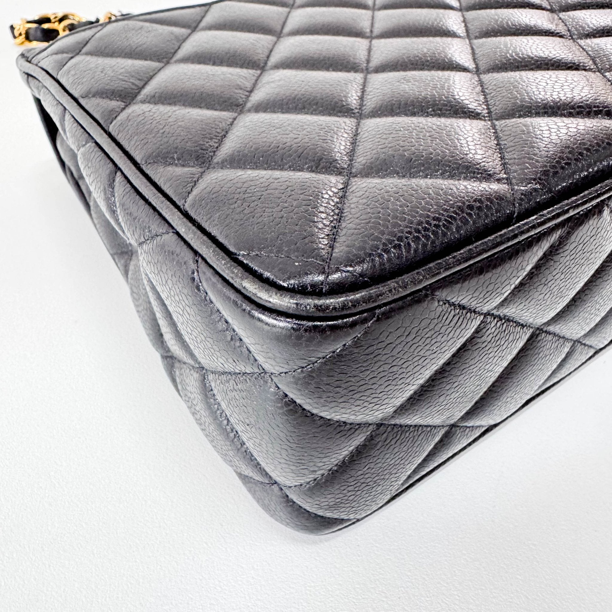 CHANEL Timeless Classic Flap Black Leather Shoulder Bag, in , Sold by HIVE PRELOVED - Shoulder Bags, ,