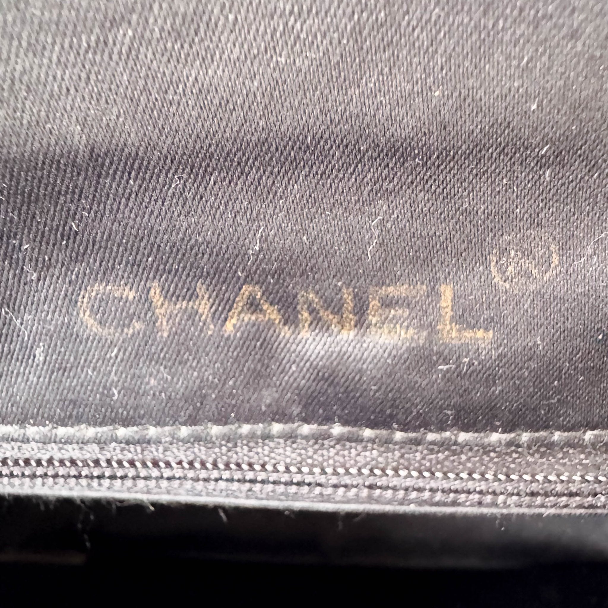 CHANEL Timeless Classic Flap Black Satin Chain Shoulder Bag, in , Sold by HIVE PRELOVED - Crossbody bags, ,