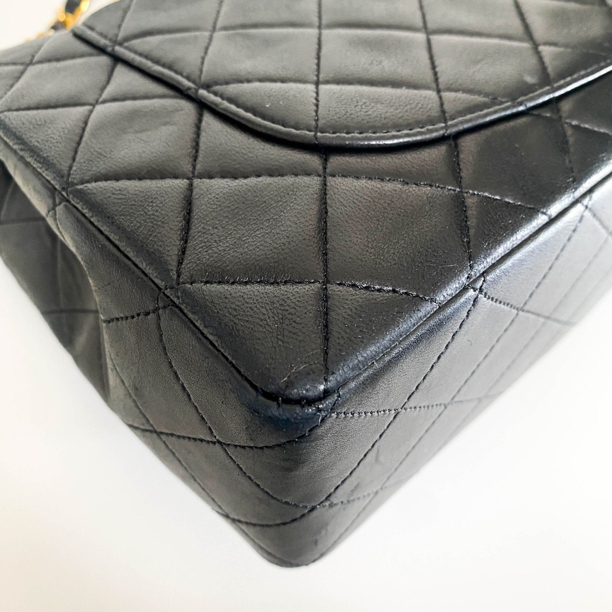 CHANEL Timeless Classic Single Flap Gold Hardware Chain Lambskin Shoulder Bag, in , Sold by HIVE PRELOVED - Shoulder Bags, ,