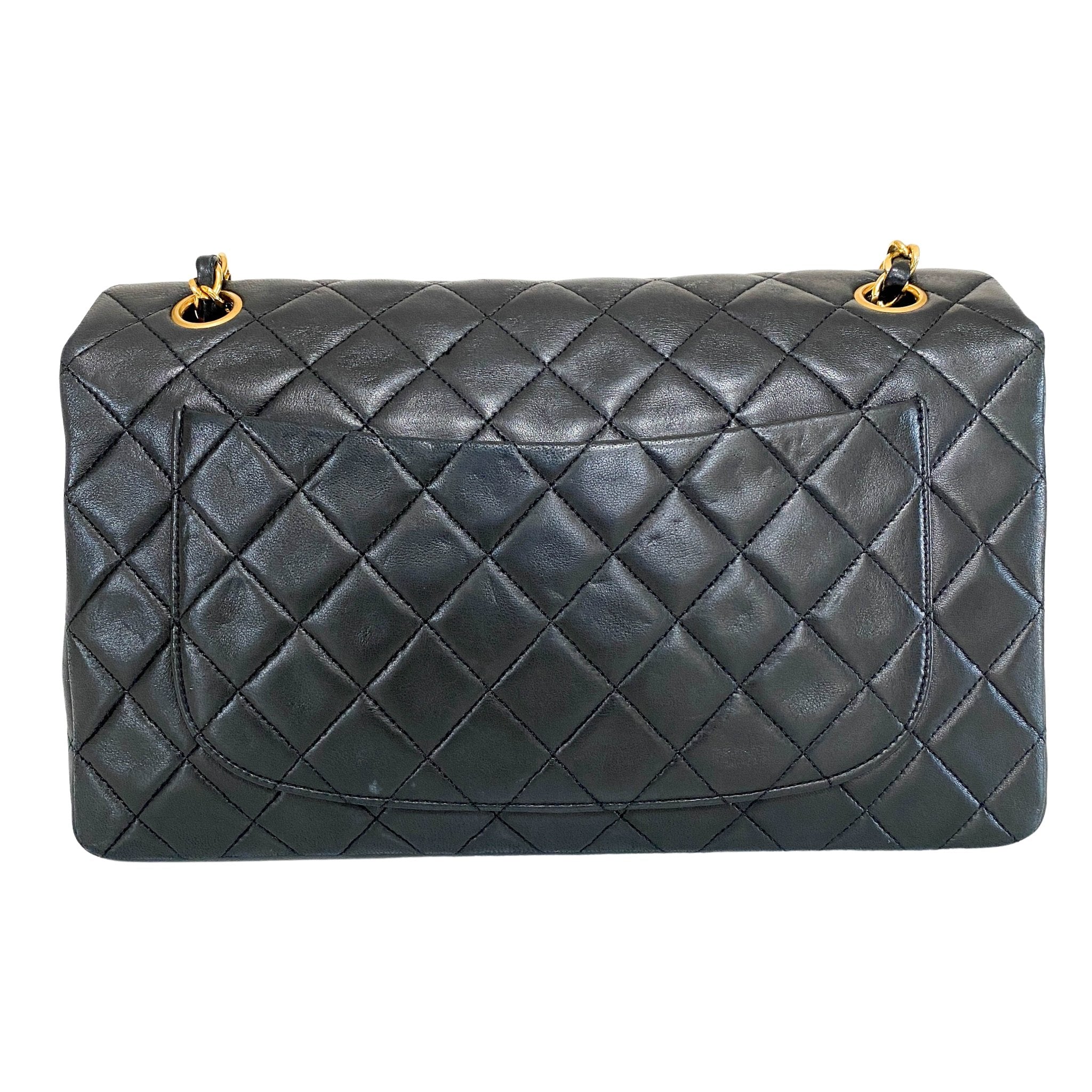 CHANEL Timeless Classic Single Flap Gold Hardware Chain Lambskin Shoulder Bag, in , Sold by HIVE PRELOVED - Shoulder Bags, ,