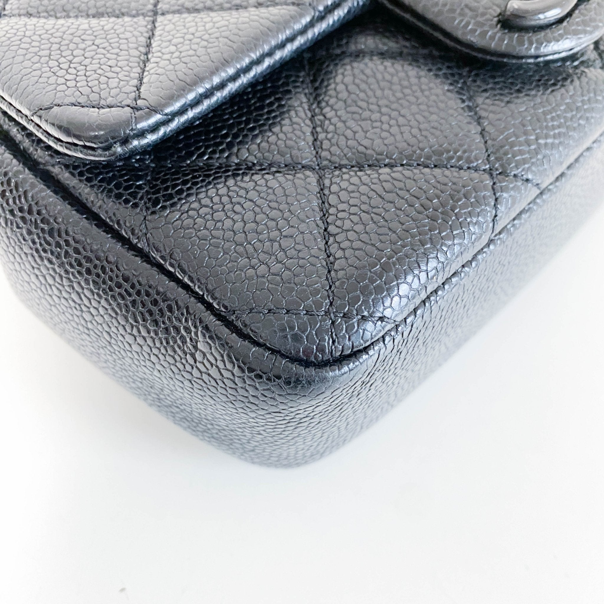 CHANEL Timeless Classic Single Flap So Black Caviar Leather Bag, in , Sold by HIVE PRELOVED - Crossbody bags, ,