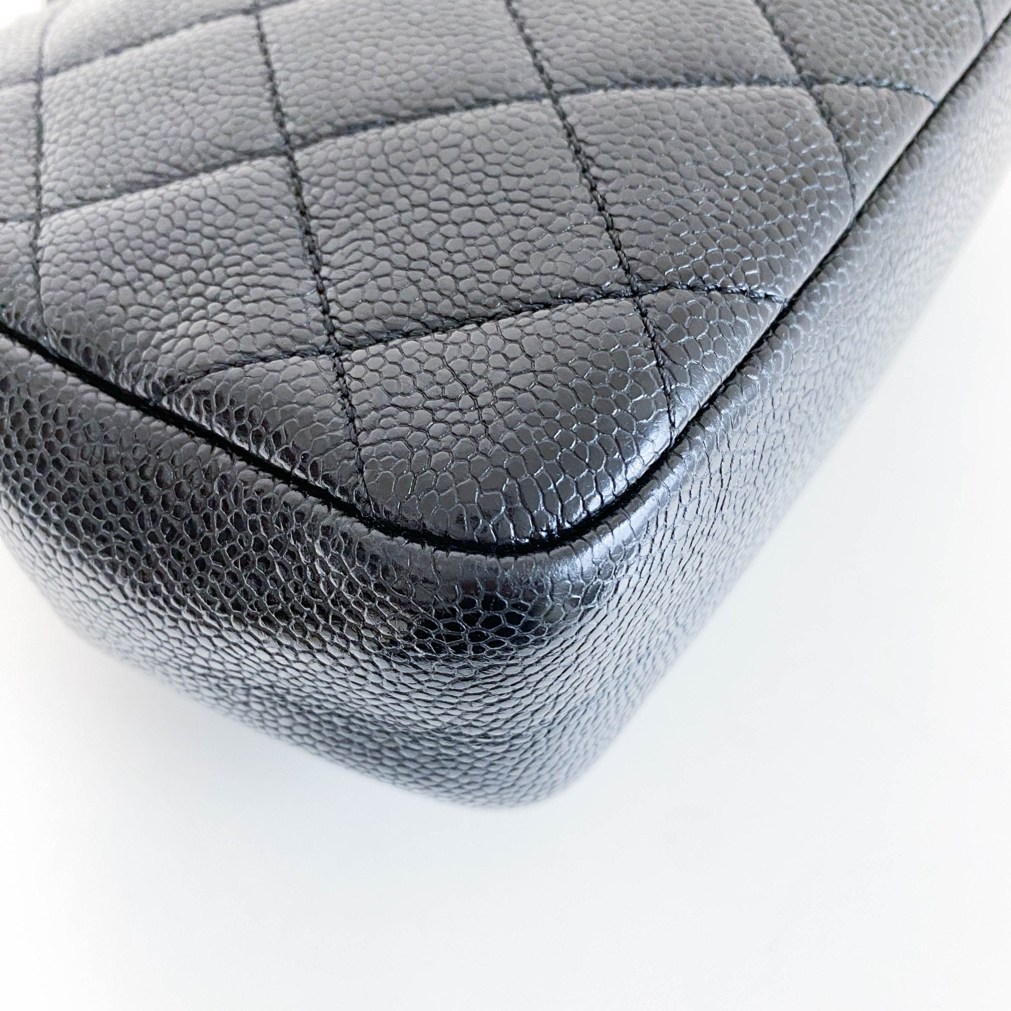 CHANEL Timeless Classic Single Flap So Black Caviar Leather Bag, in , Sold by HIVE PRELOVED - Crossbody bags, ,