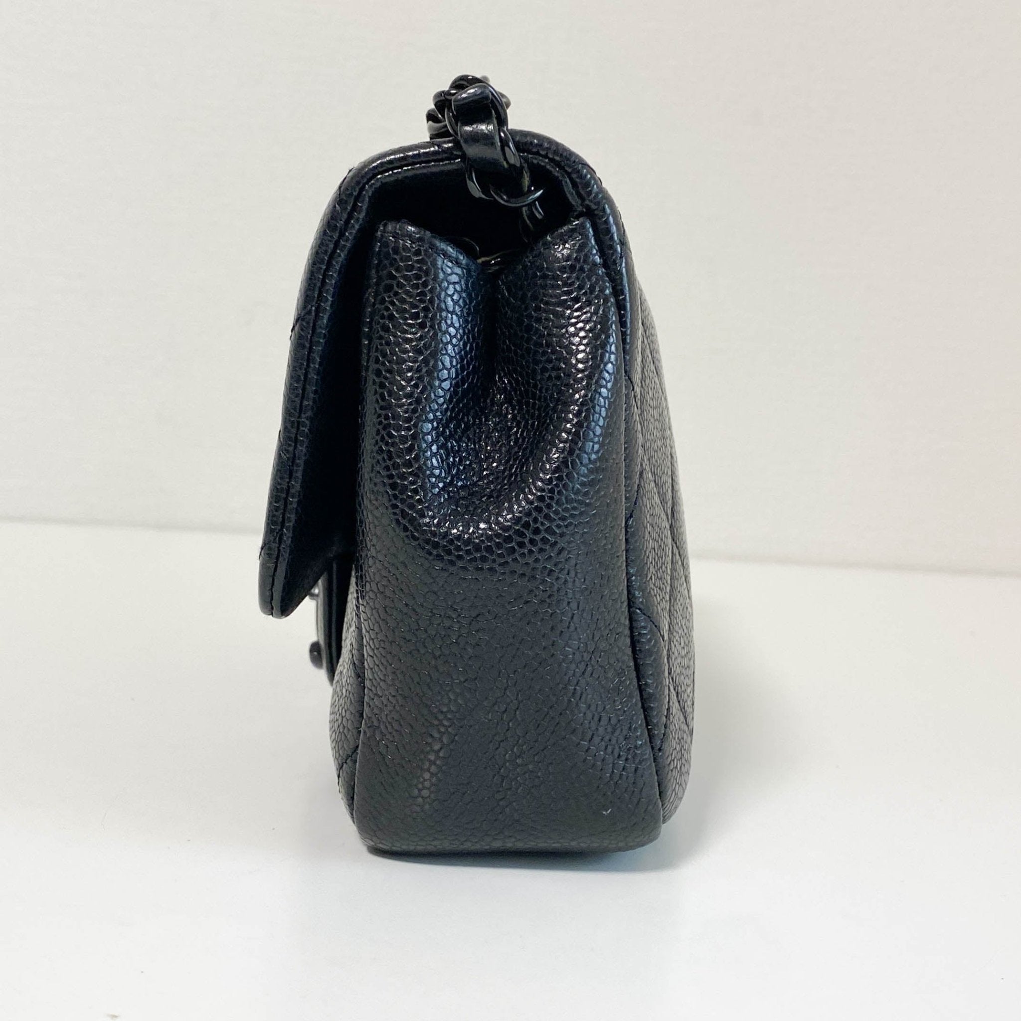 CHANEL Timeless Classic Single Flap So Black Caviar Leather Bag, in , Sold by HIVE PRELOVED - Crossbody bags, ,