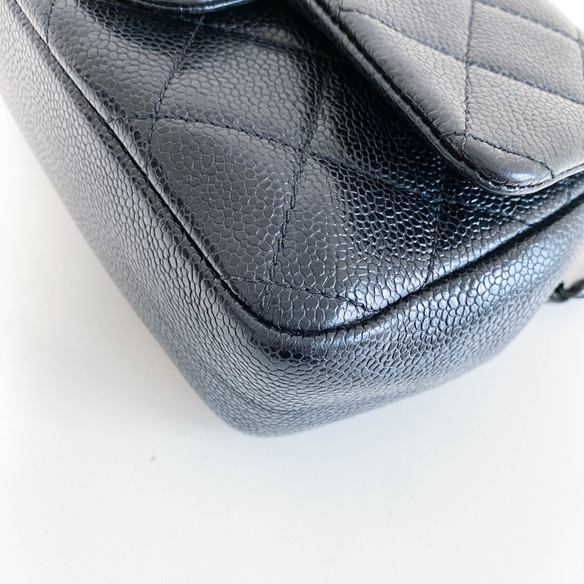 CHANEL Timeless Classic Single Flap So Black Caviar Leather Bag, in , Sold by HIVE PRELOVED - Crossbody bags, ,