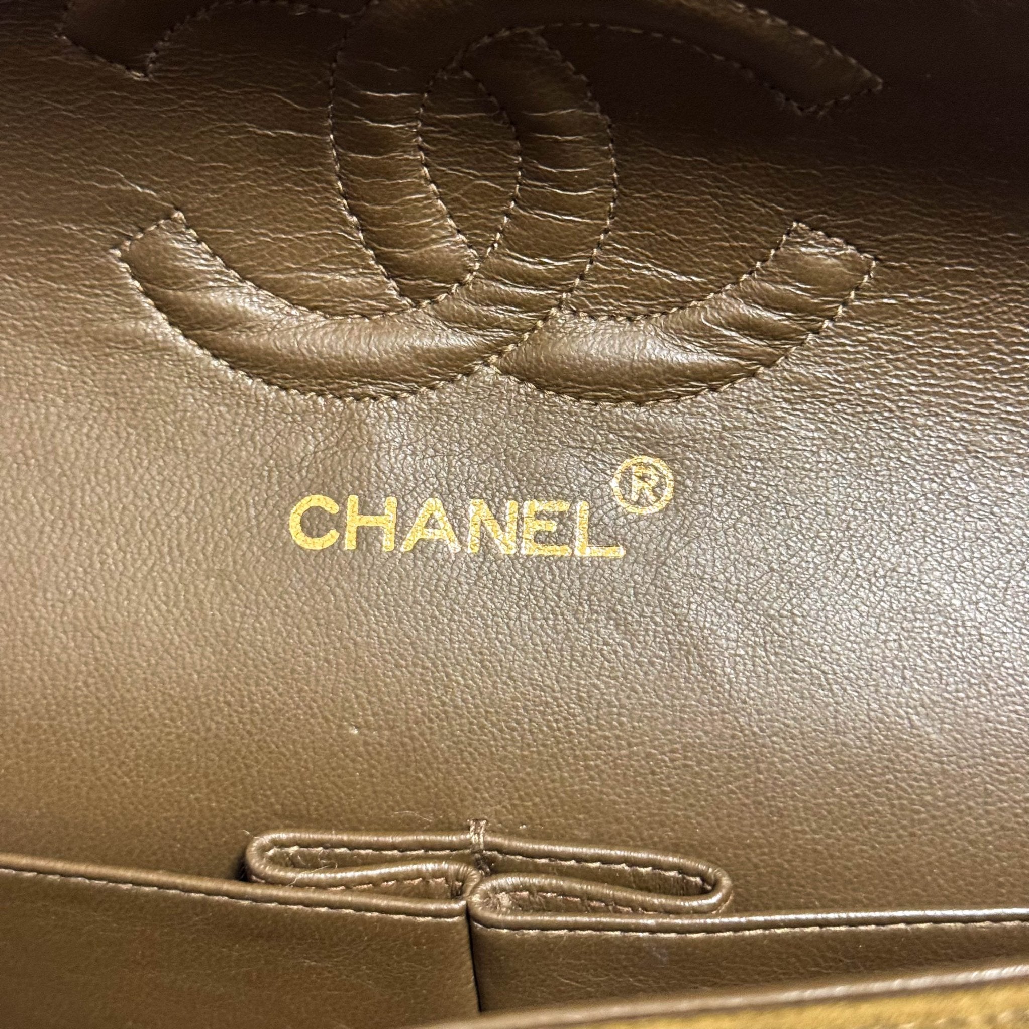 CHANEL Timeless Classique Brown Suede Double Flap Chain Shoulder Bag, in , Sold by HIVE PRELOVED - Crossbody bags, ,