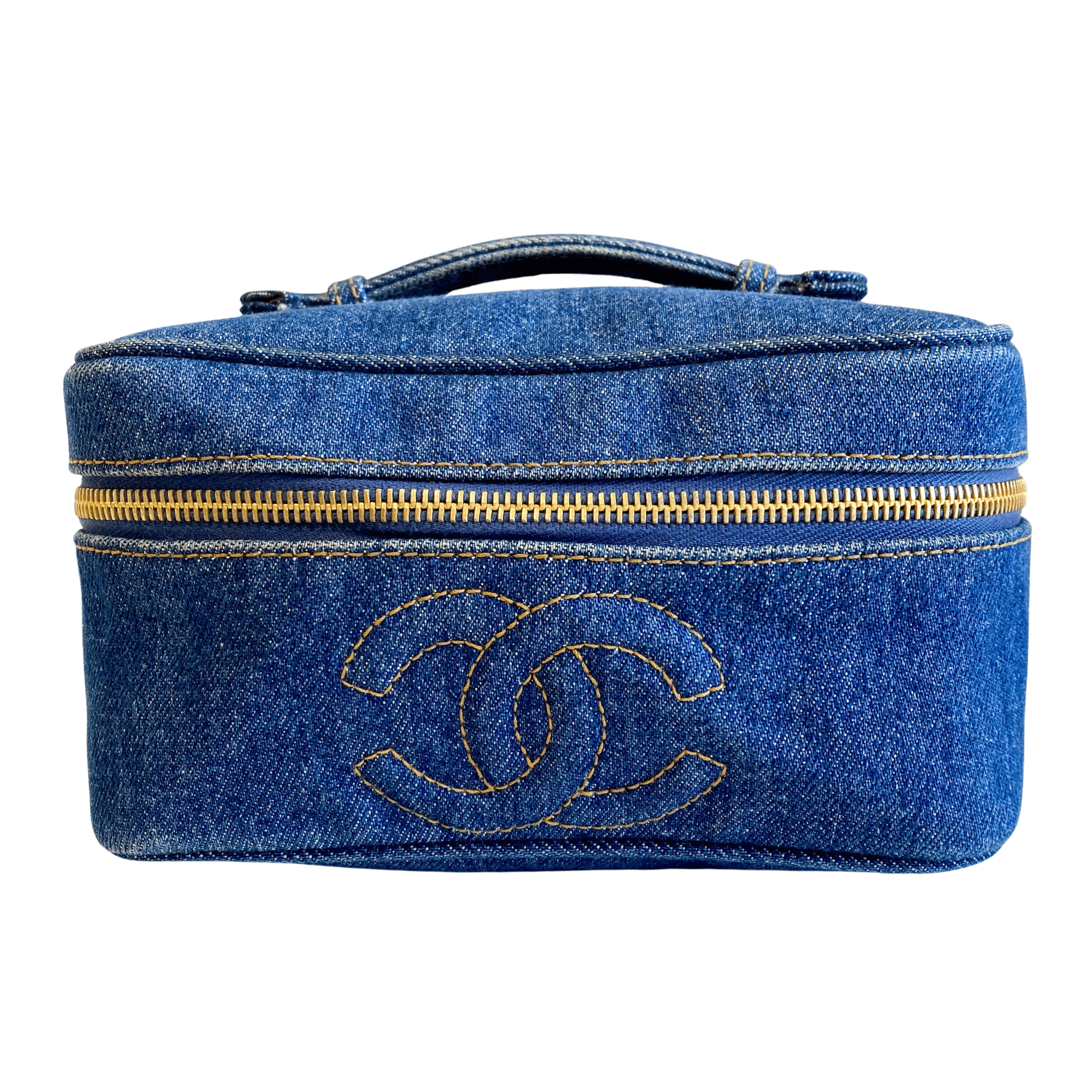 CHANEL Trendy CC Denim Vanity Bag, in , Sold by HIVE PRELOVED - Handle Bags, ,