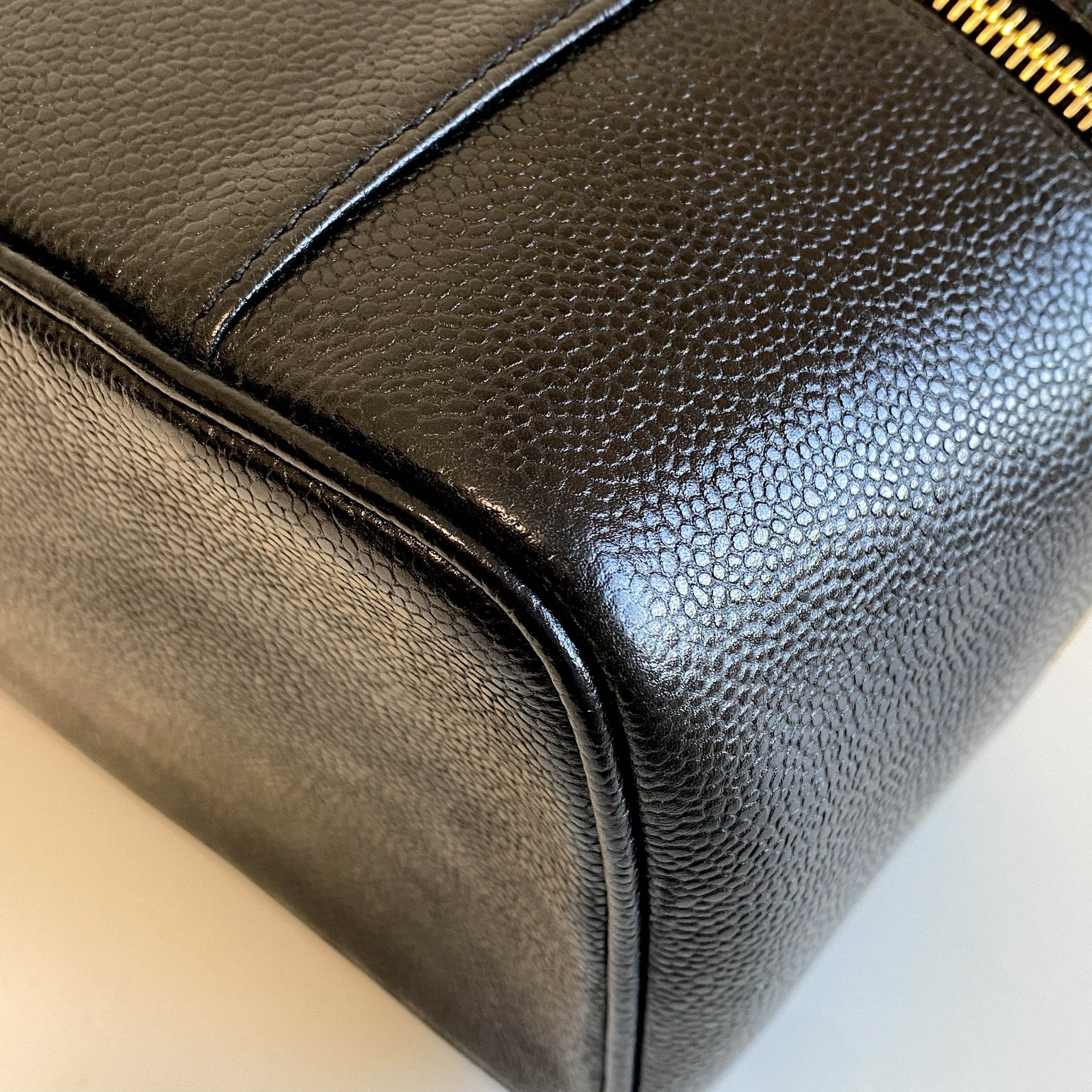 CHANEL Vanity Case Black Pouch Bag, in , Sold by HIVE PRELOVED - Handle Bags, ,