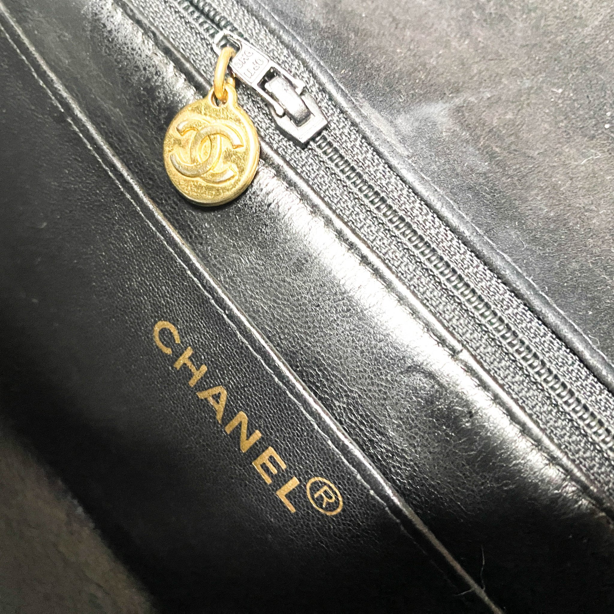 CHANEL Vertical Black Suede CC Turnlock Flap Chain Shoulder Bag, in , Sold by HIVE PRELOVED - Shoulder Bags, ,