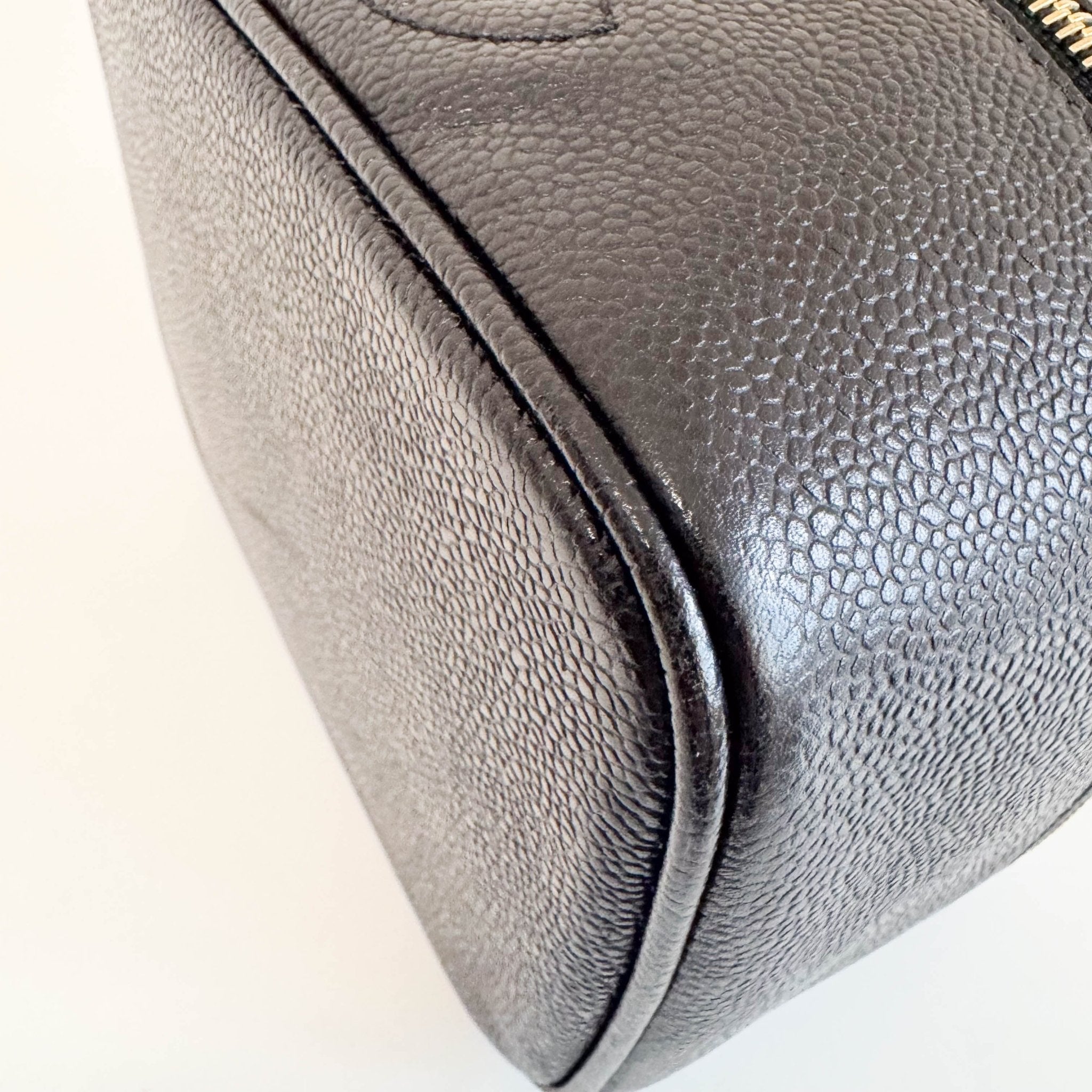 CHANEL Vintage Coco Mark Handbag Vanity Bag Black, in , Sold by HIVE PRELOVED - Amenitiy Bag / Pouch, ,