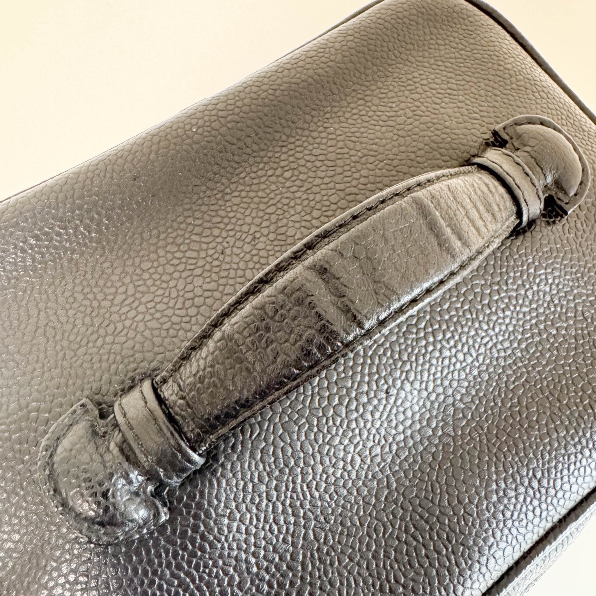 CHANEL Vintage Coco Mark Handbag Vanity Bag Black, in , Sold by HIVE PRELOVED - Amenitiy Bag / Pouch, ,