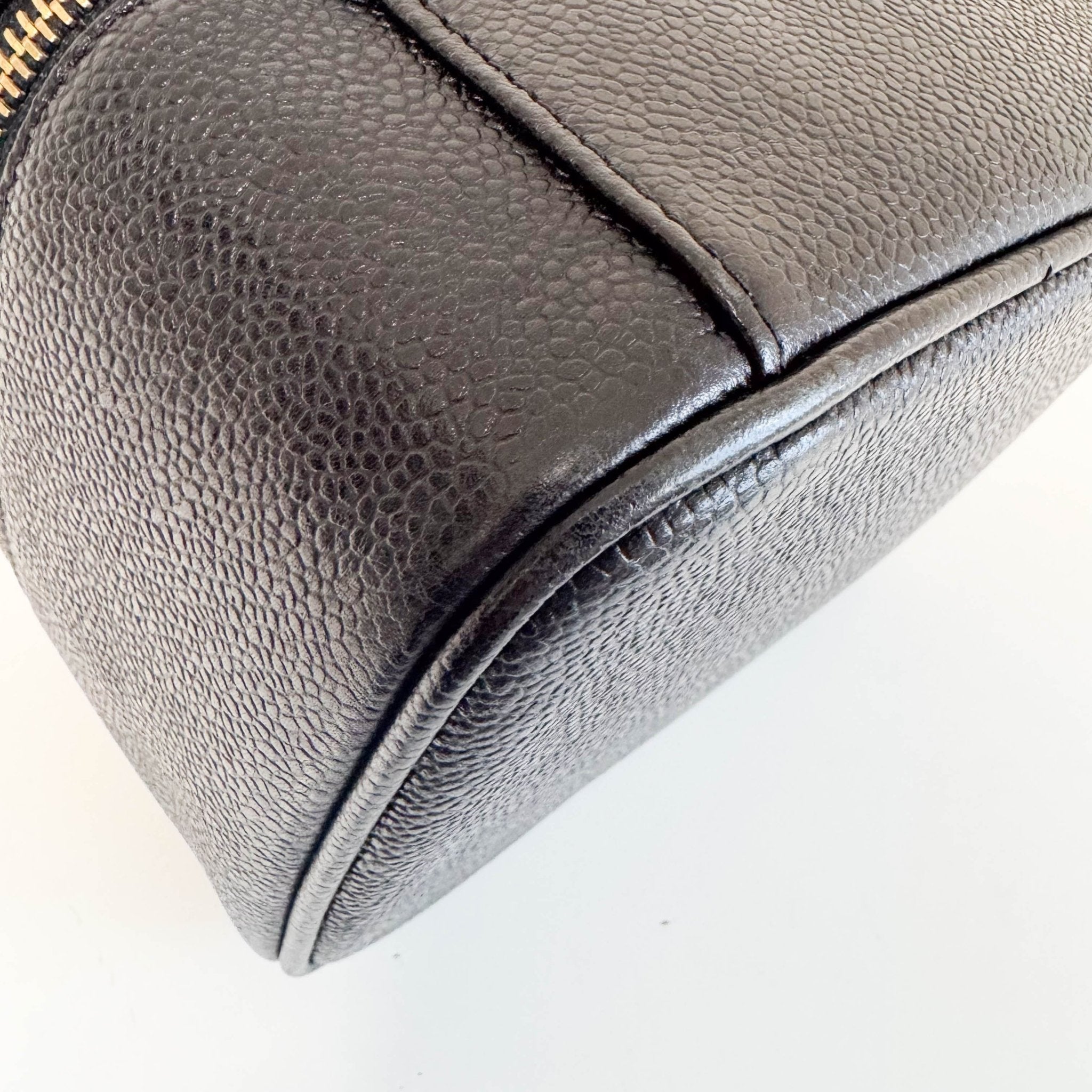 CHANEL Vintage Coco Mark Handbag Vanity Bag Black, in , Sold by HIVE PRELOVED - Amenitiy Bag / Pouch, ,