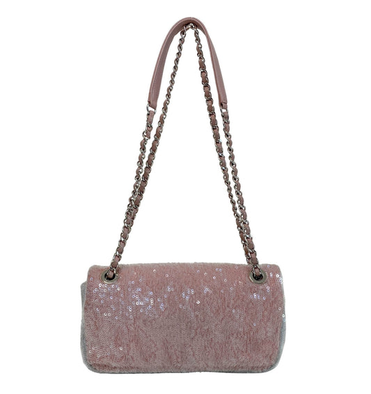 CHANEL Waterfall Sequin Multi Colour CC Single Flap Chain Shoulder Bag, in , Sold by HIVE PRELOVED - Shoulder Bags, ,