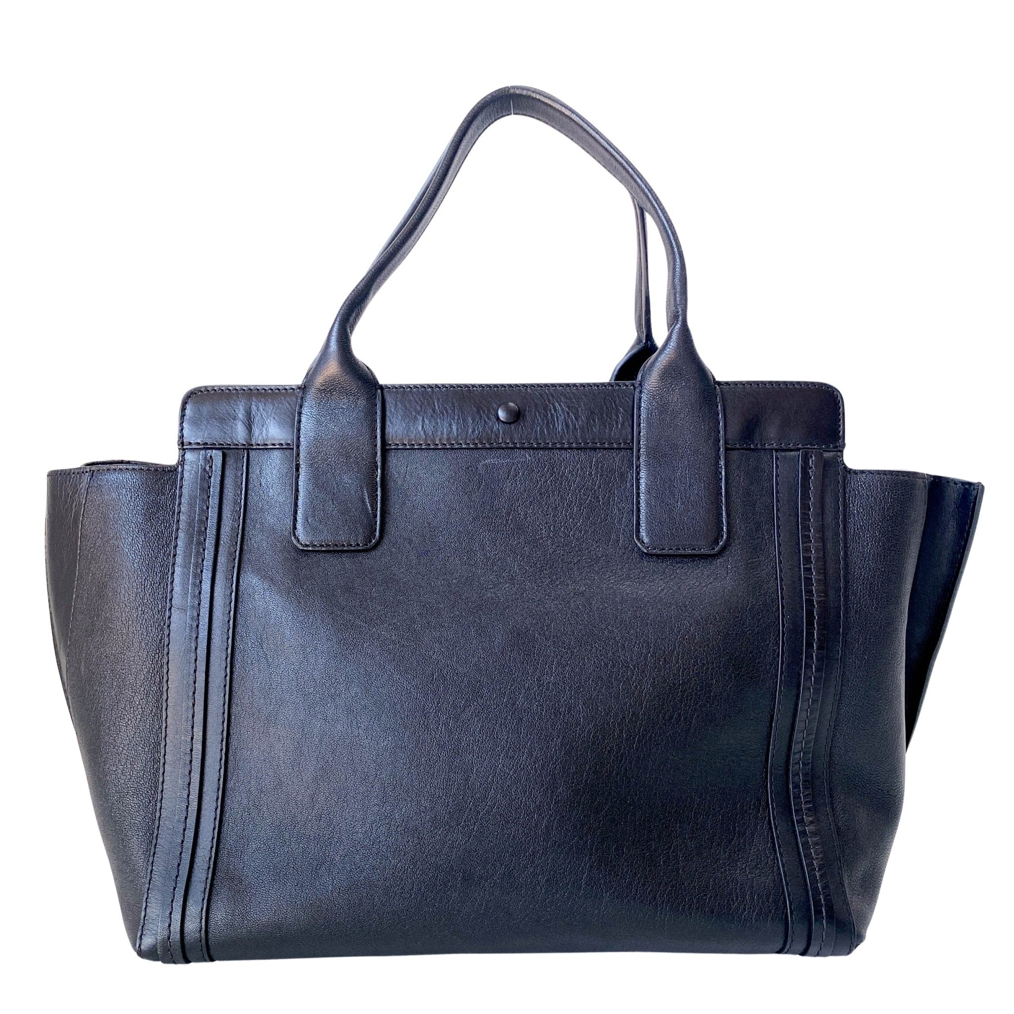 CHLOÉ Alison Pony Hair Calfskin Leopard Print Tote Black, in , Sold by HIVE PRELOVED - Totes, ,