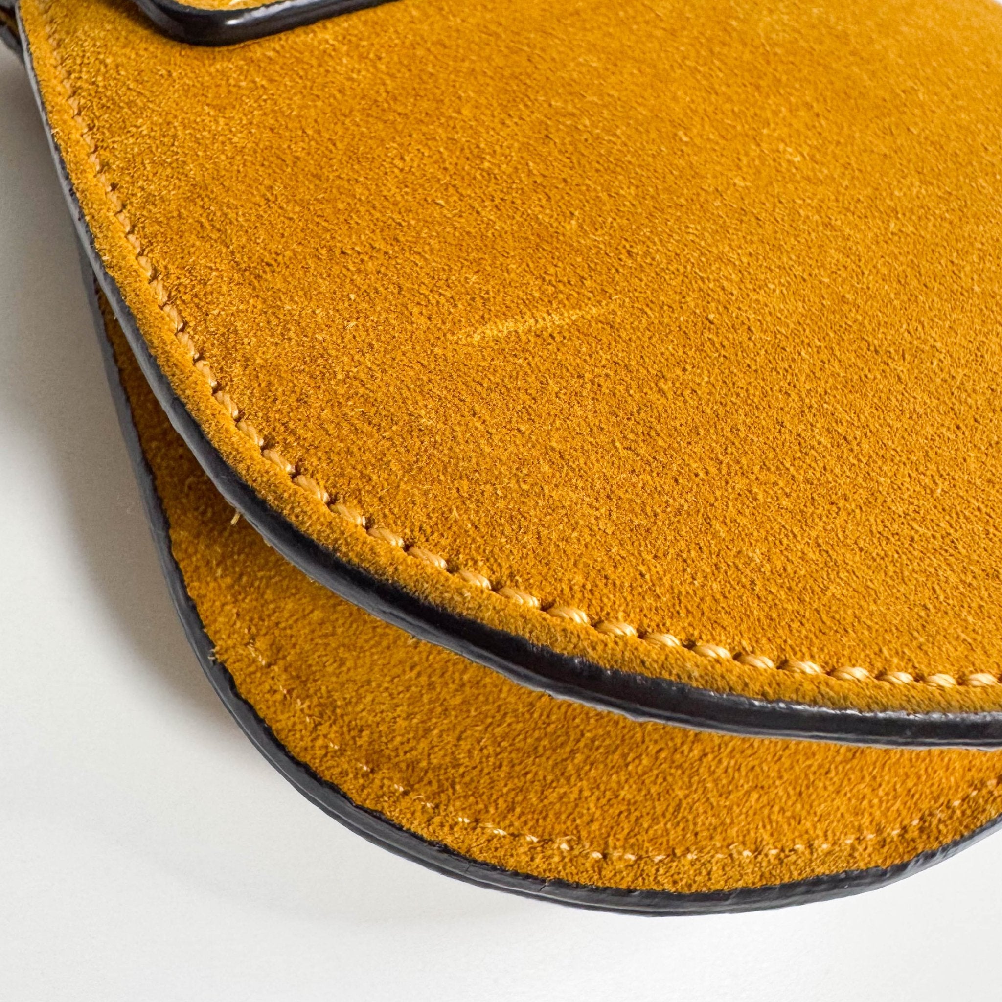 CHLOÉ Chloé Suede Mini Mustard Shoulder Bag Round Hardware, in , Sold by HIVE PRELOVED - Shoulder Bags, ,