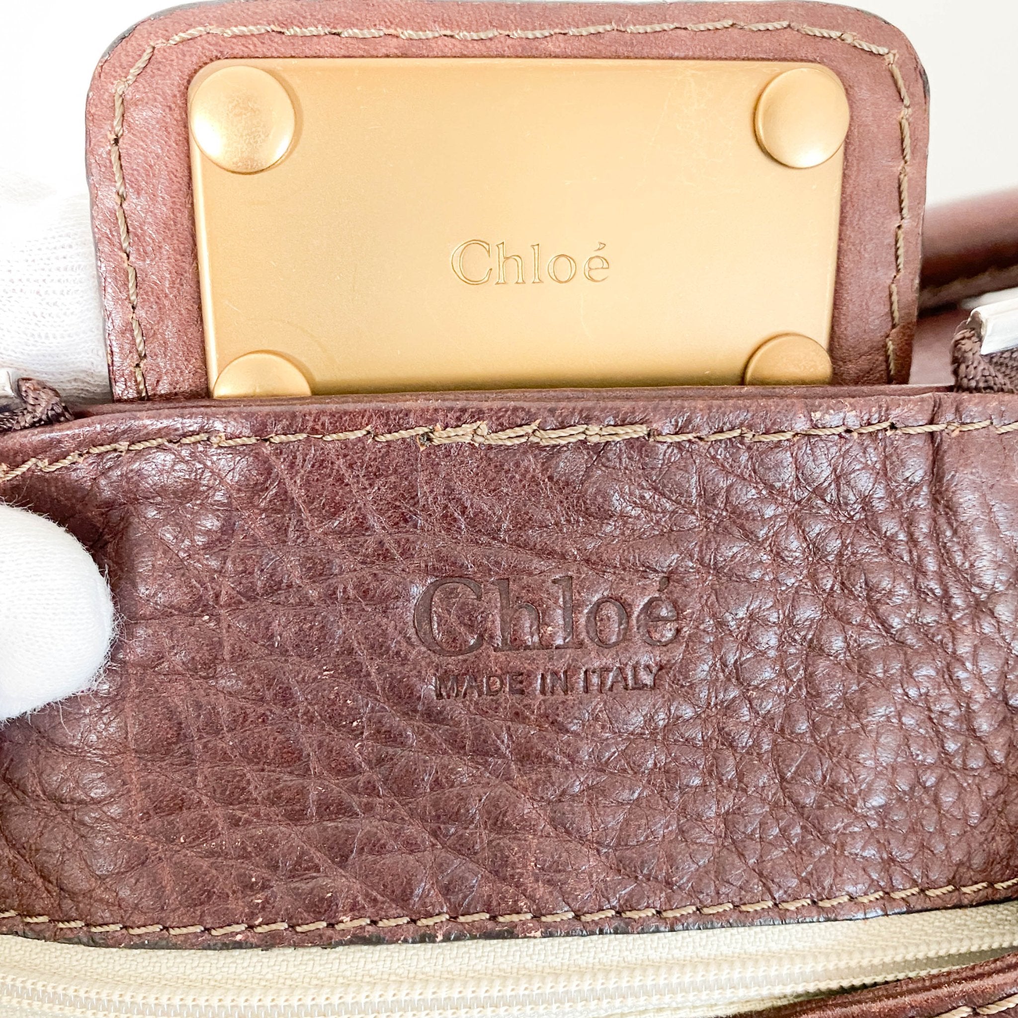 CHLOÉ Hobo Paddington Brown Leather Shoulder Bag, in , Sold by HIVE PRELOVED - Shoulder Bags, ,