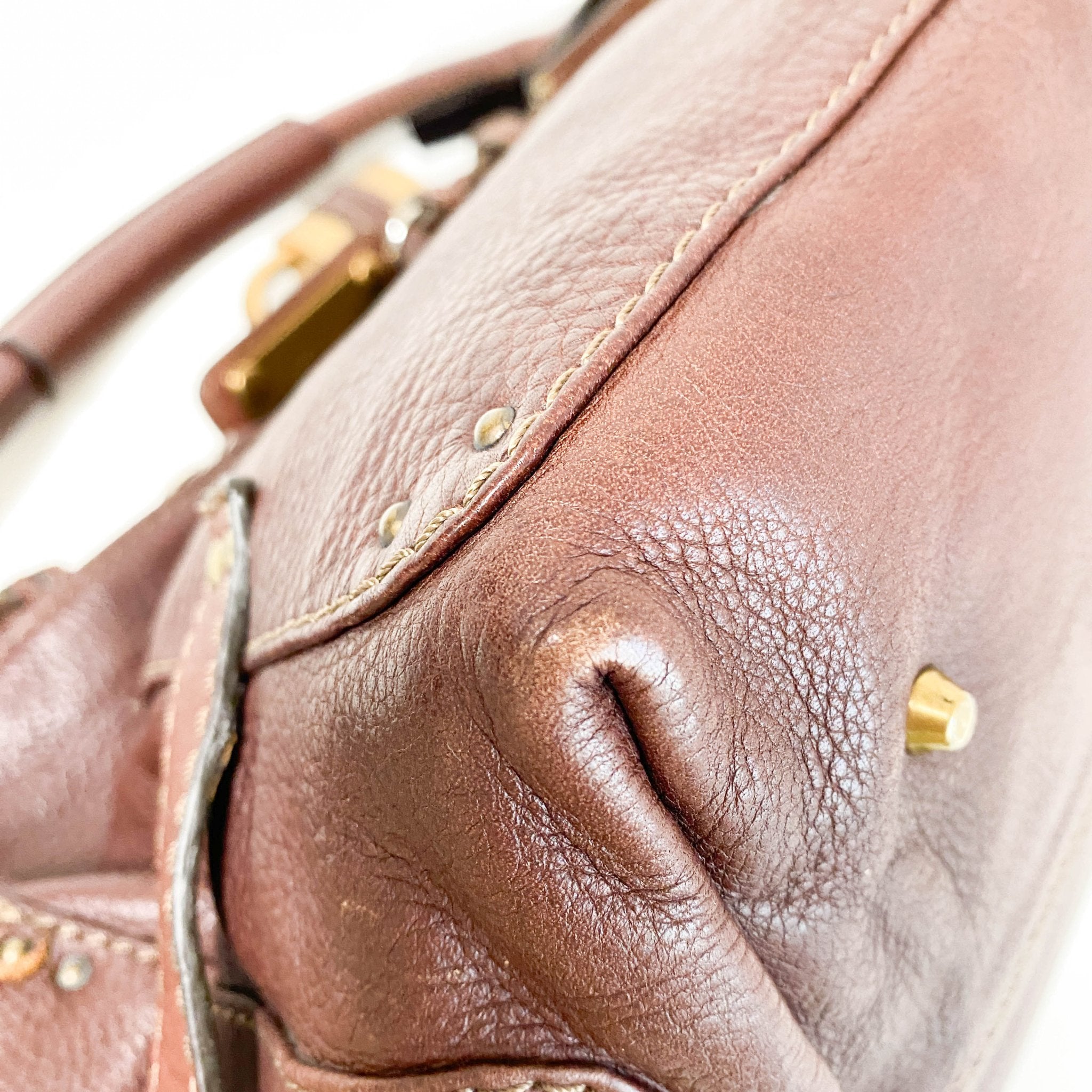 CHLOÉ Hobo Paddington Brown Leather Shoulder Bag, in , Sold by HIVE PRELOVED - Shoulder Bags, ,