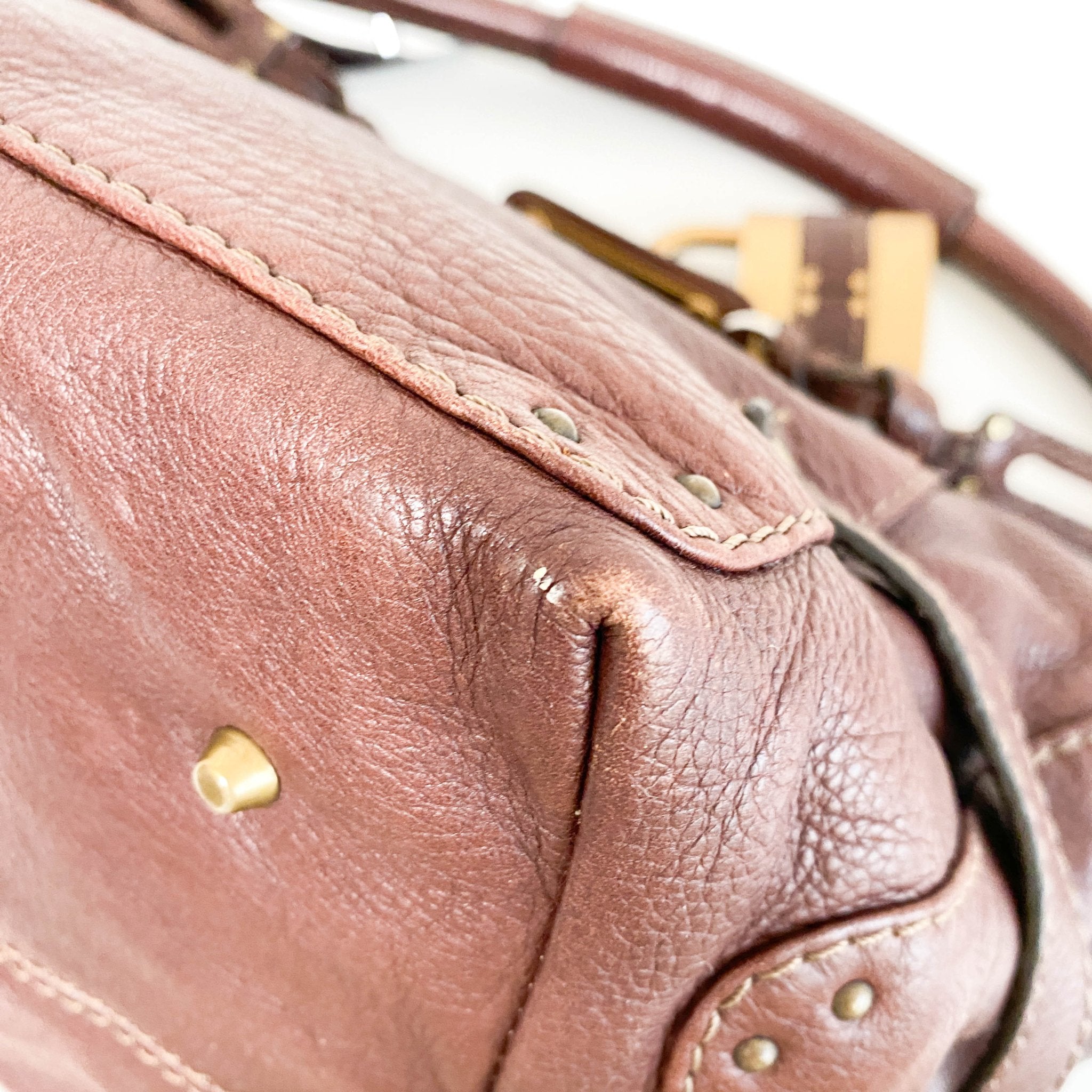 CHLOÉ Hobo Paddington Brown Leather Shoulder Bag, in , Sold by HIVE PRELOVED - Shoulder Bags, ,