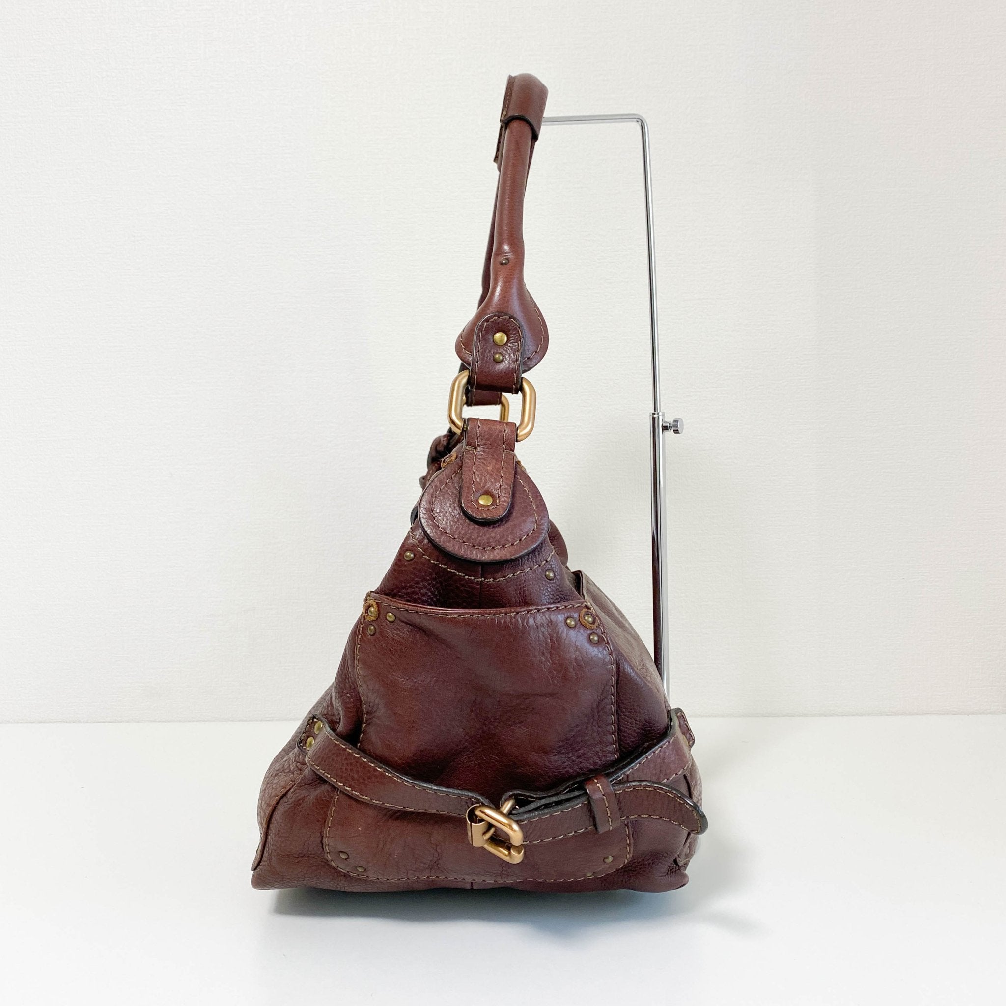 CHLOÉ Hobo Paddington Brown Leather Shoulder Bag, in , Sold by HIVE PRELOVED - Shoulder Bags, ,