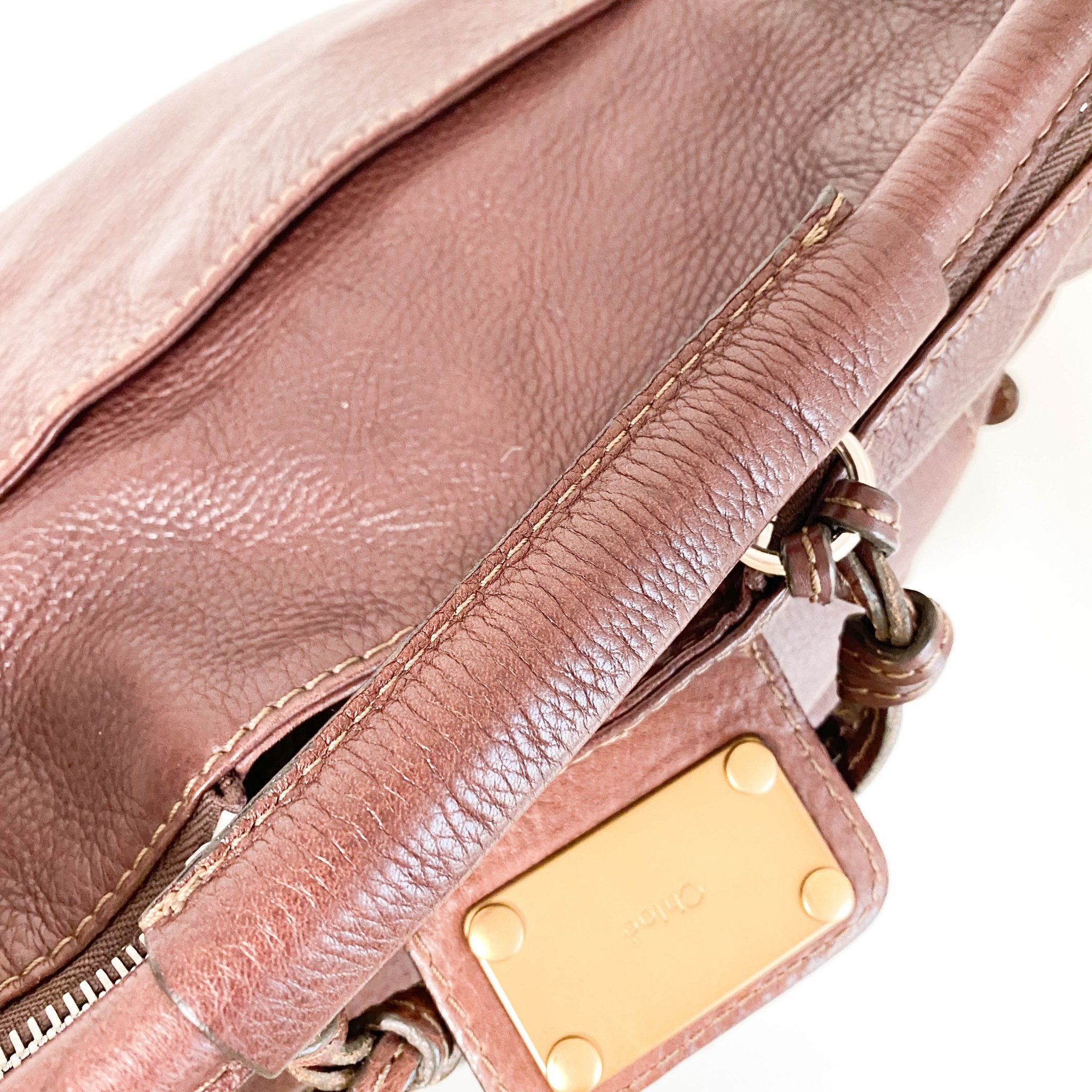 CHLOÉ Hobo Paddington Brown Leather Shoulder Bag, in , Sold by HIVE PRELOVED - Shoulder Bags, ,