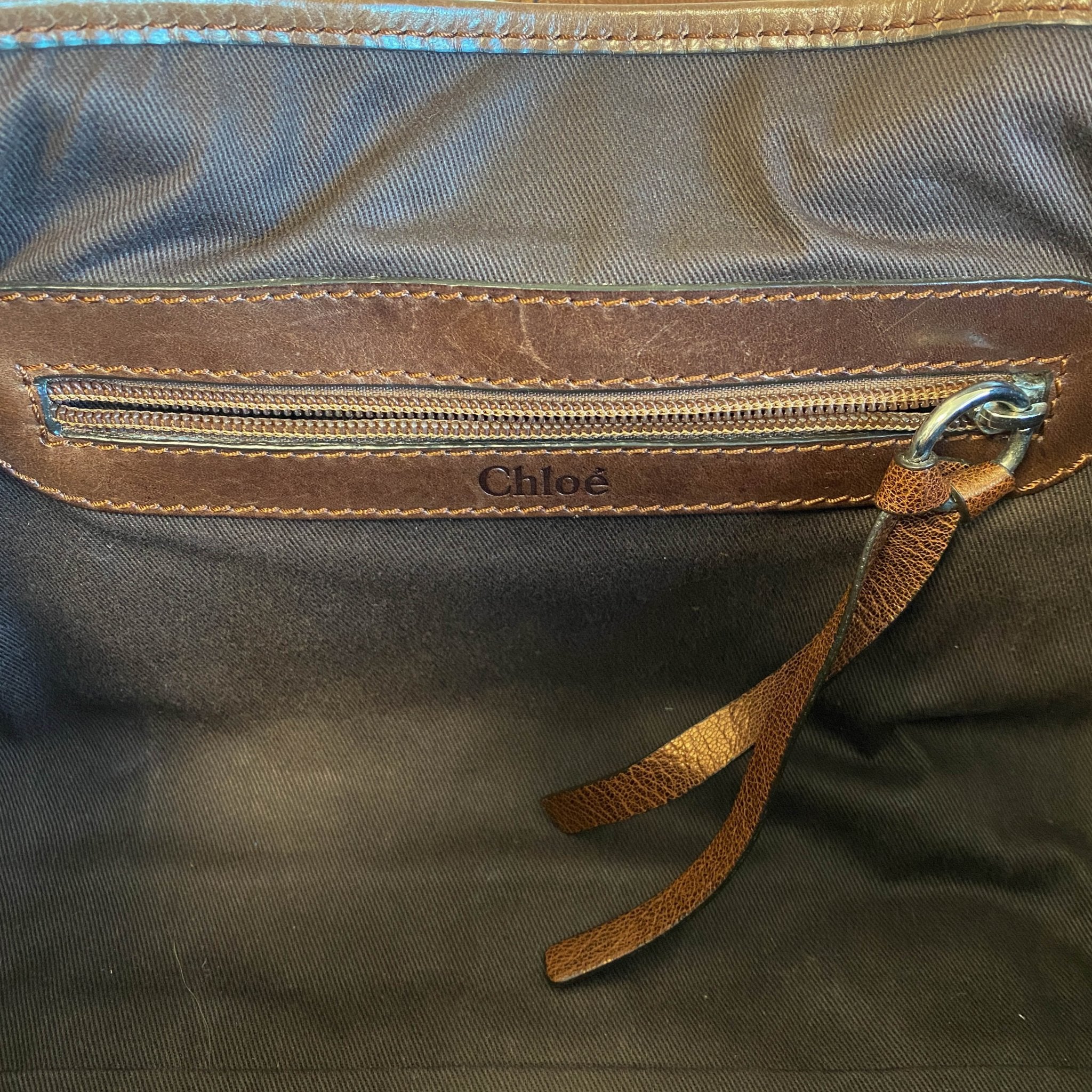 CHLOÉ Kerala Metallic Brown Leather Handbag, in , Sold by HIVE PRELOVED - Handle Bags, ,