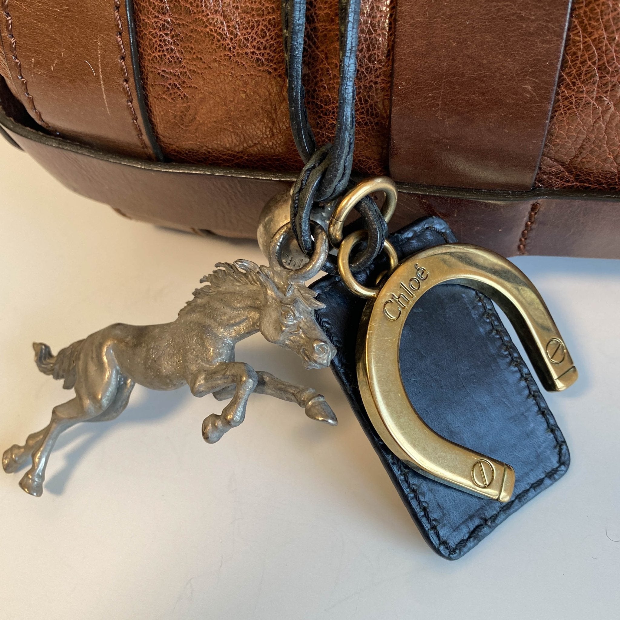 CHLOÉ Kerala Metallic Brown Leather Handbag, in , Sold by HIVE PRELOVED - Handle Bags, ,