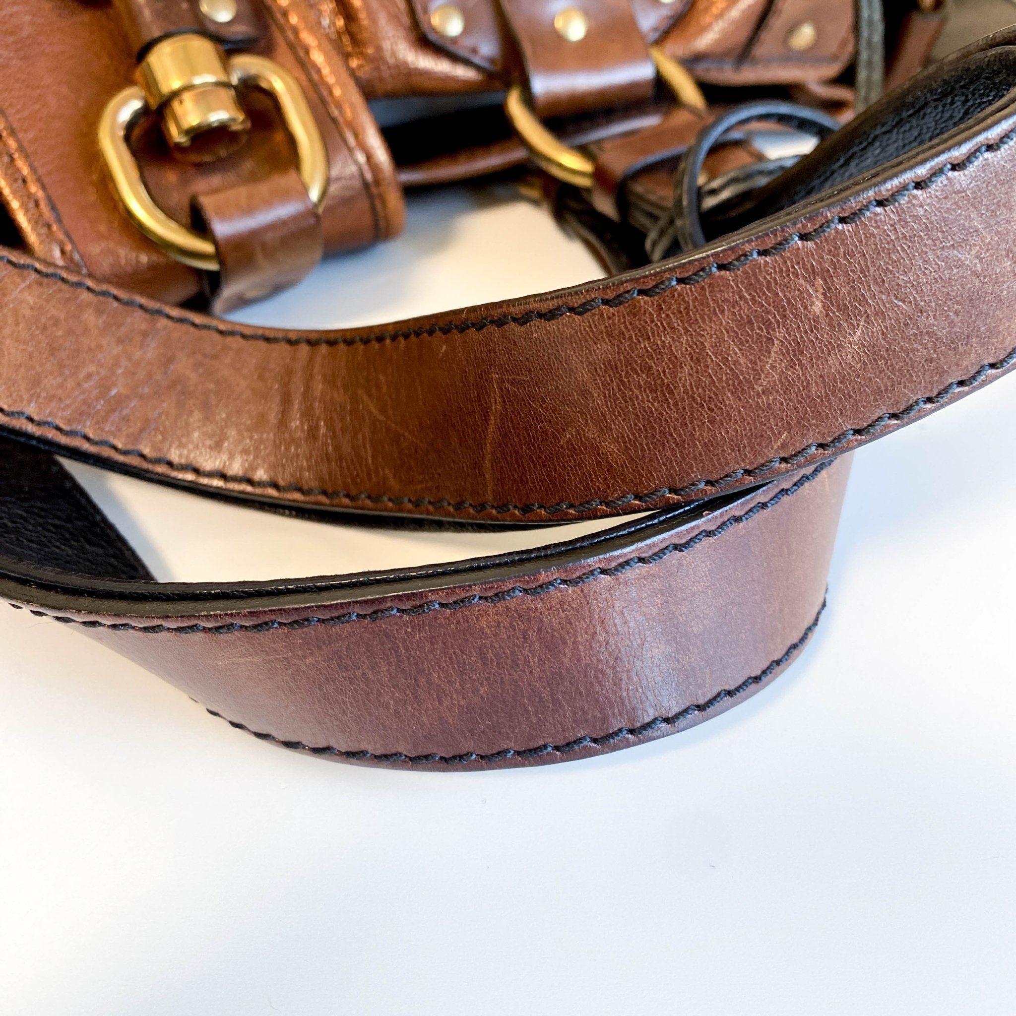 CHLOÉ Kerala Metallic Brown Leather Handbag, in , Sold by HIVE PRELOVED - Handle Bags, ,