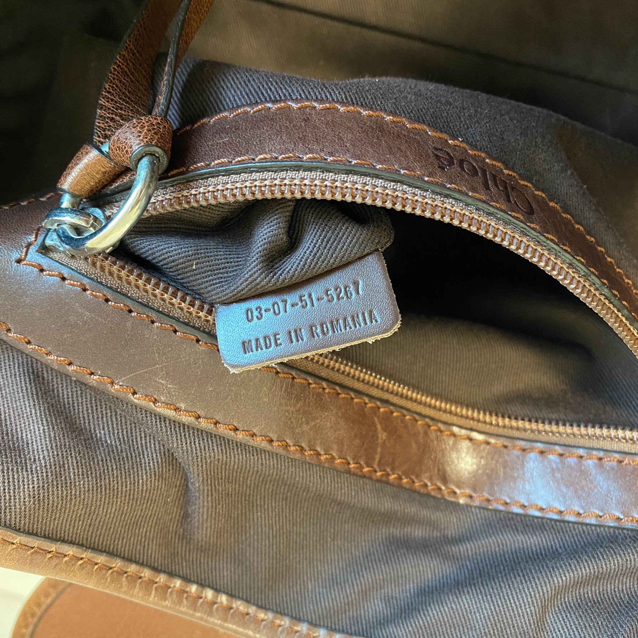 CHLOÉ Kerala Metallic Brown Leather Handbag, in , Sold by HIVE PRELOVED - Handle Bags, ,