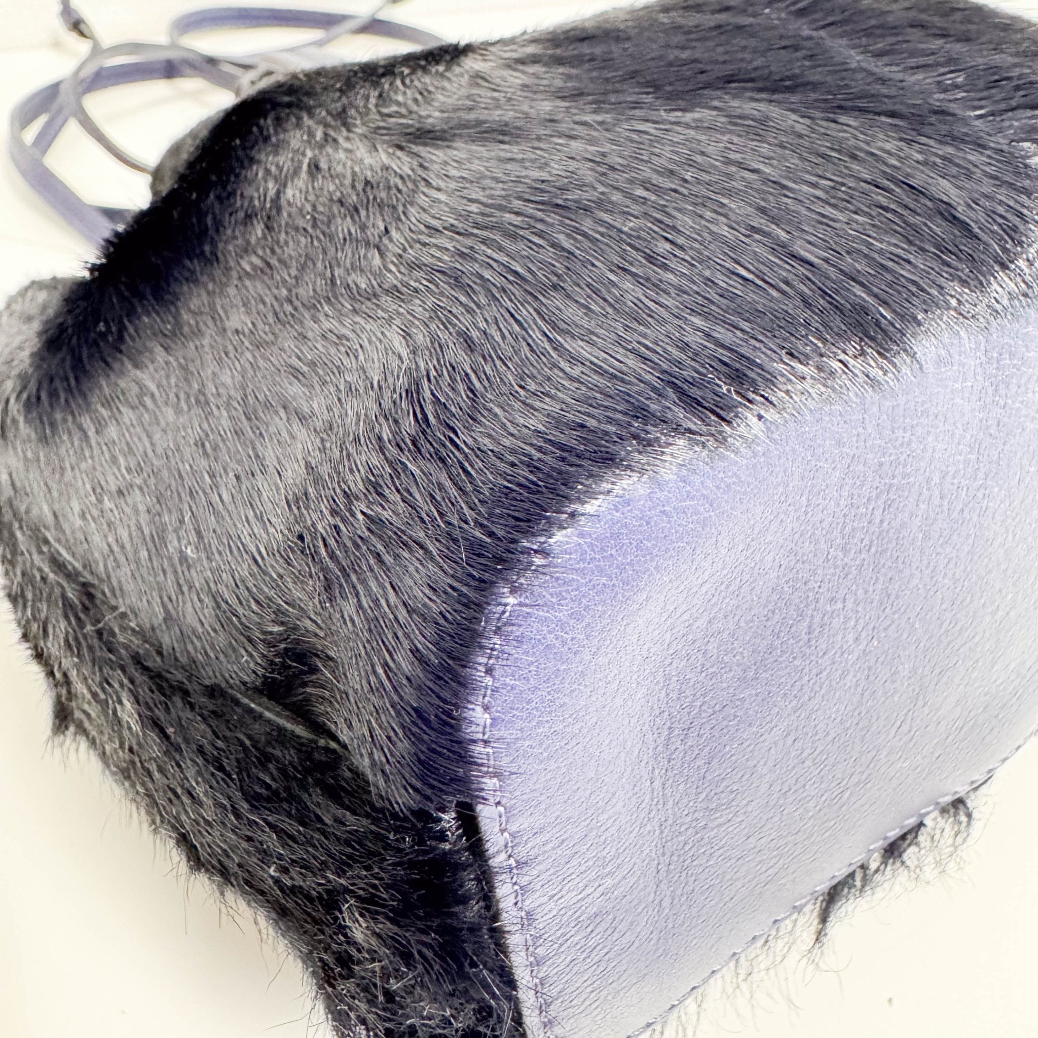 CHLOÉ Navy Pony Hair Shoulder Bag, in , Sold by HIVE PRELOVED - Shoulder Bags, ,