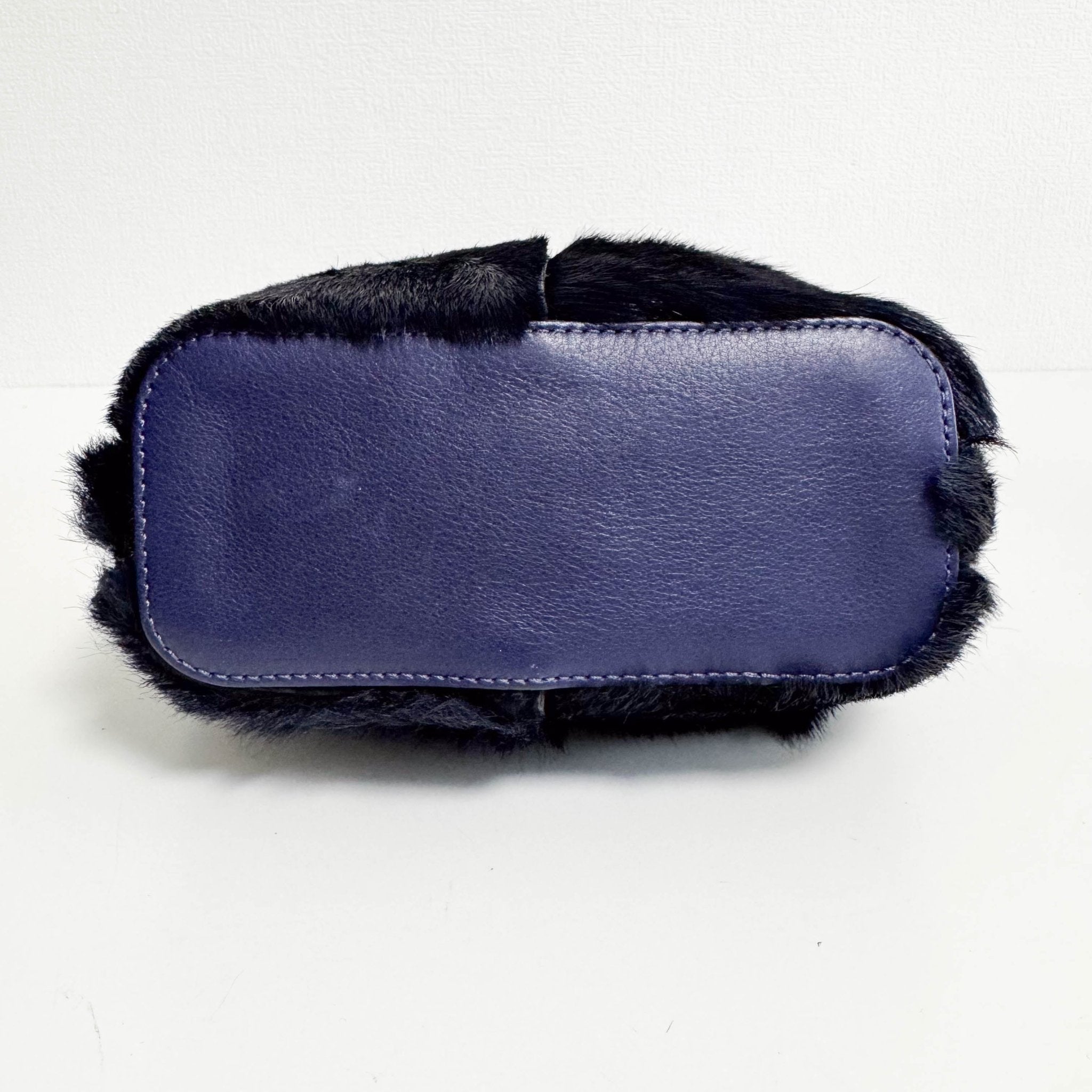 CHLOÉ Navy Pony Hair Shoulder Bag, in , Sold by HIVE PRELOVED - Shoulder Bags, ,