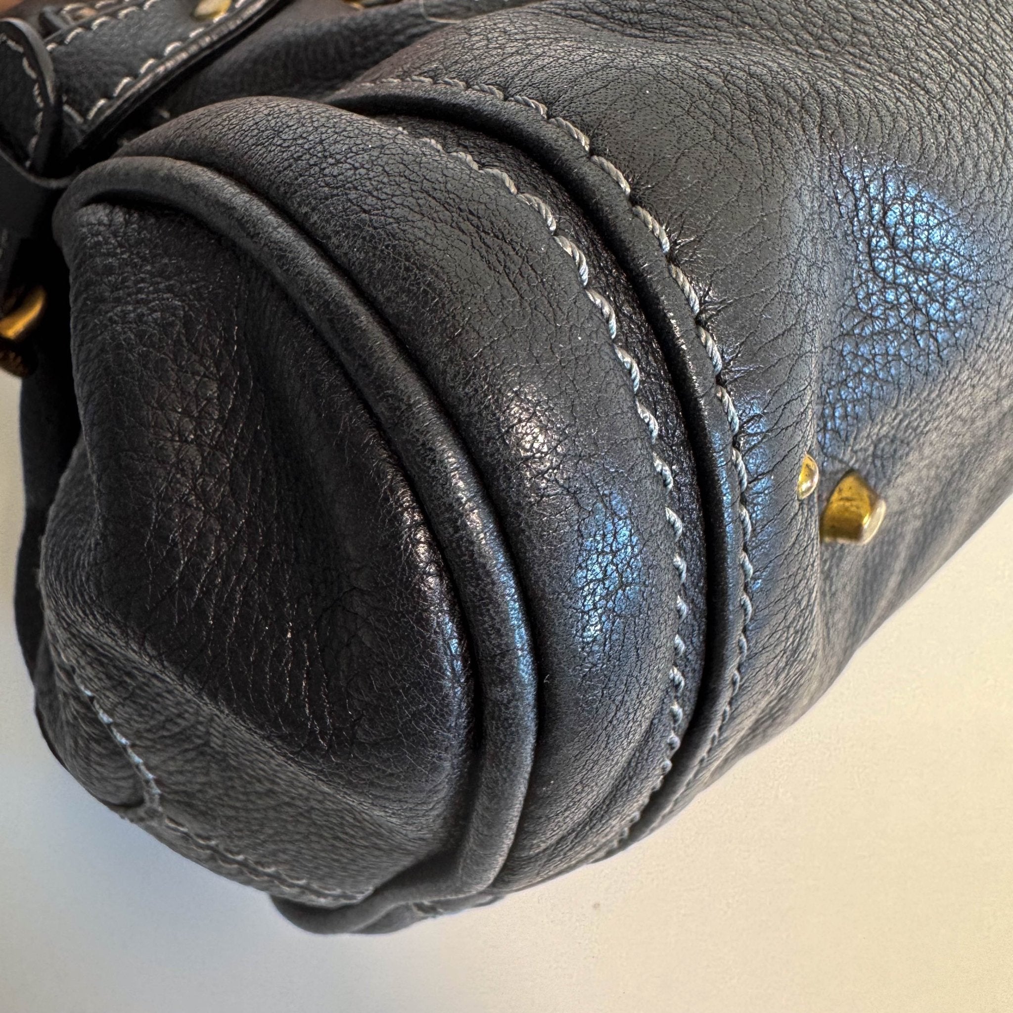 CHLOÉ Paddington Black leather Handbag Front Pocket, in , Sold by HIVE PRELOVED - Shoulder Bags, ,