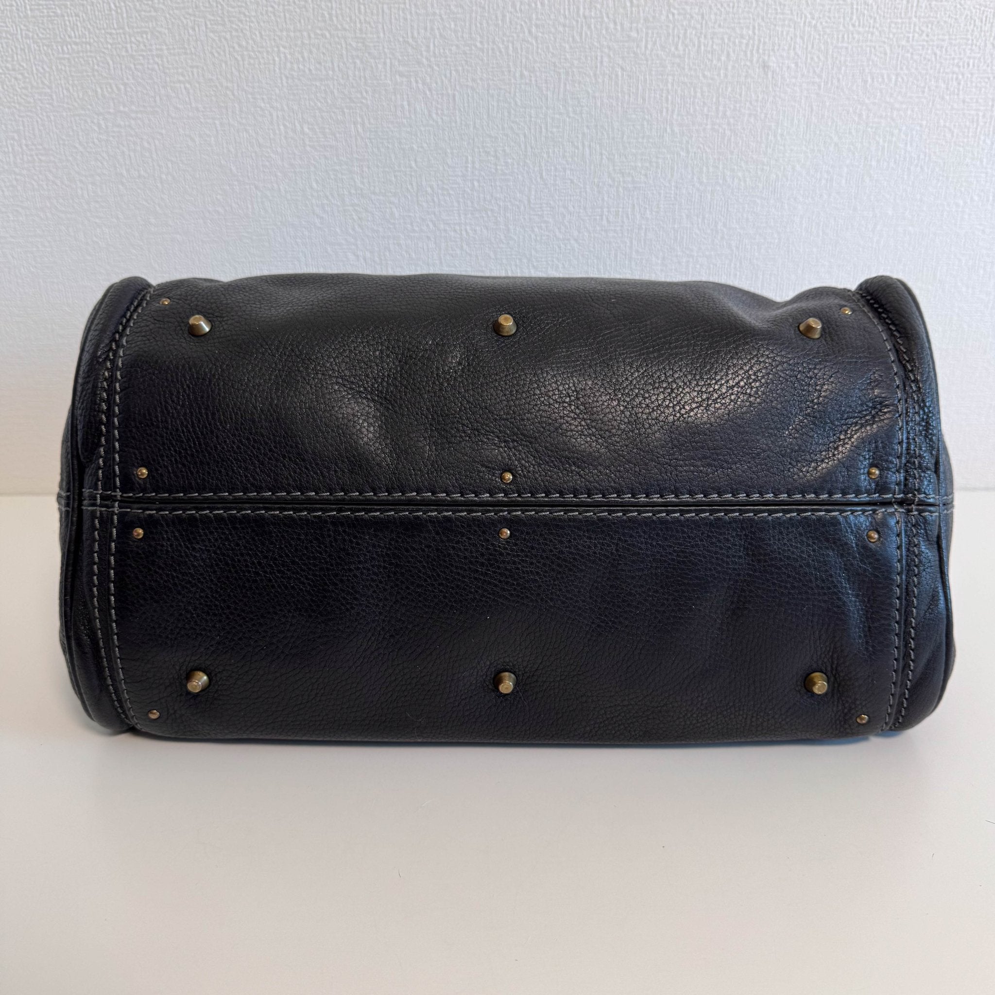 CHLOÉ Paddington Black leather Handbag Front Pocket, in , Sold by HIVE PRELOVED - Shoulder Bags, ,