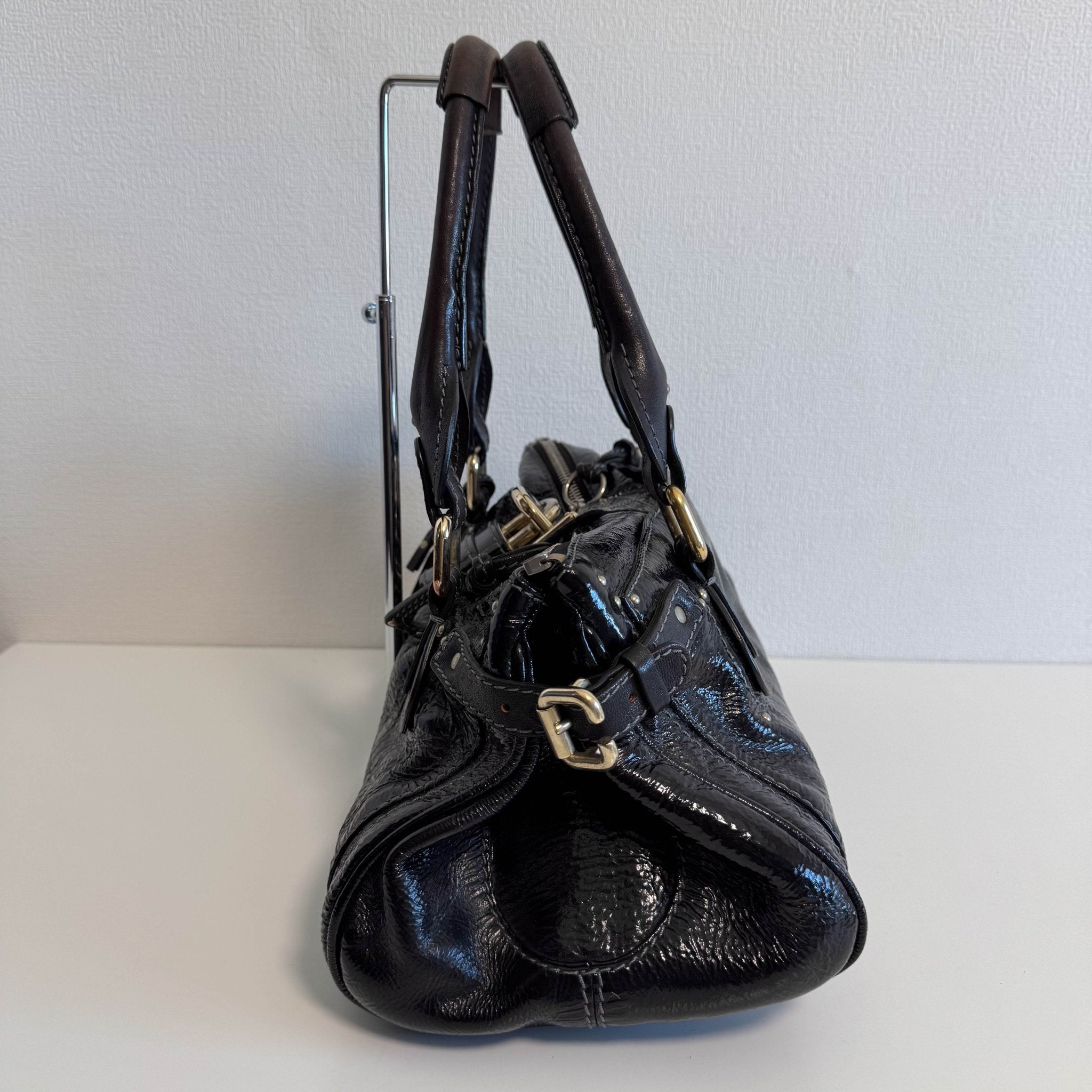 CHLOÉ Paddington Black Leather Handbag, in , Sold by HIVE PRELOVED - Handle Bags, ,