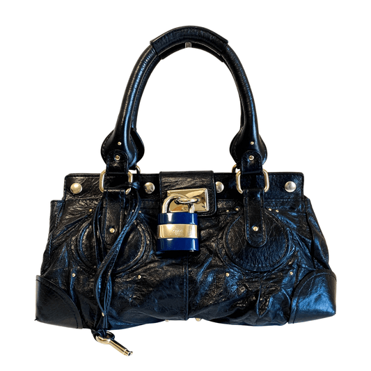 CHLOÉ Paddington Black Leather Handbag, in , Sold by HIVE PRELOVED - Handle Bags, ,