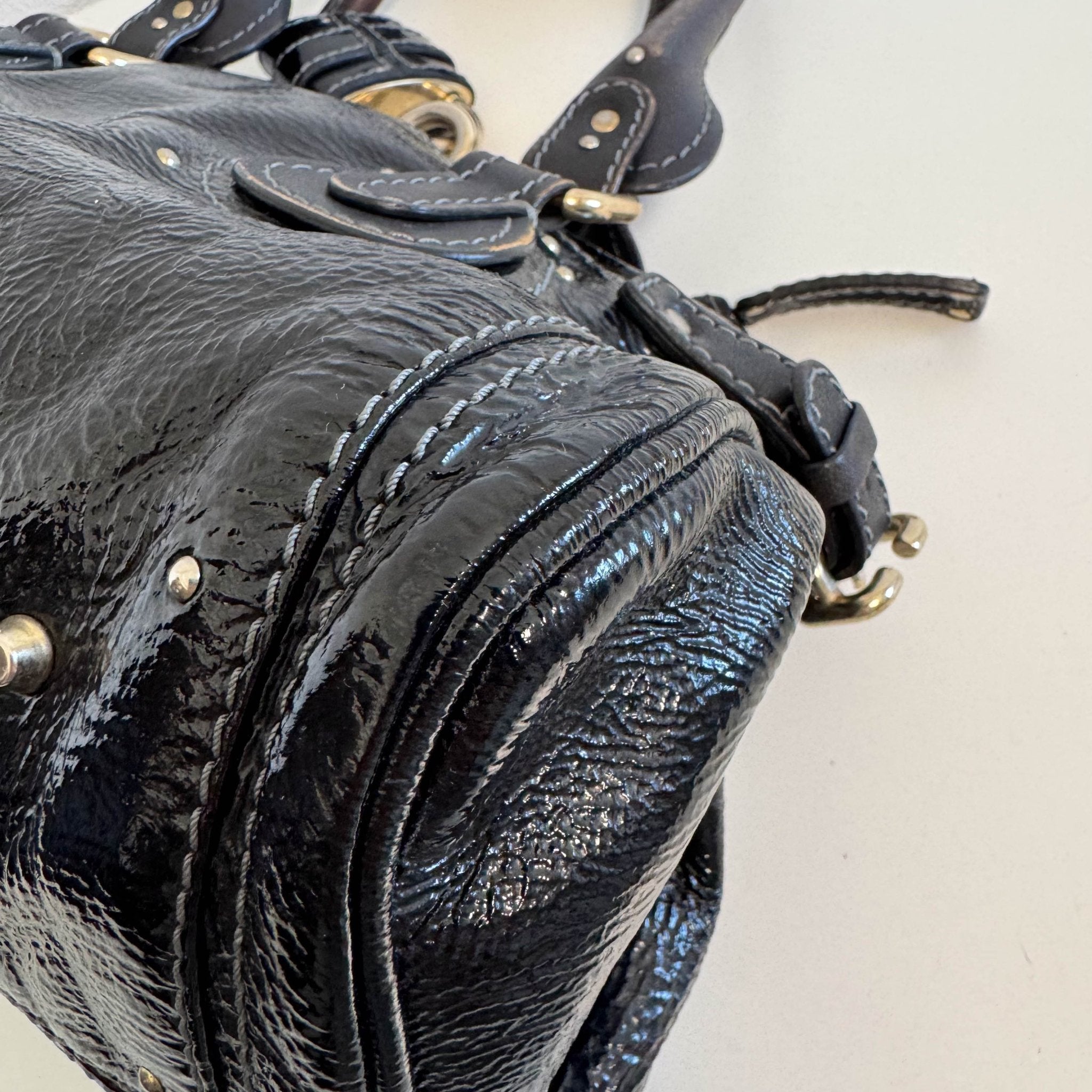 CHLOÉ Paddington Black Leather Handbag, in , Sold by HIVE PRELOVED - Handle Bags, ,