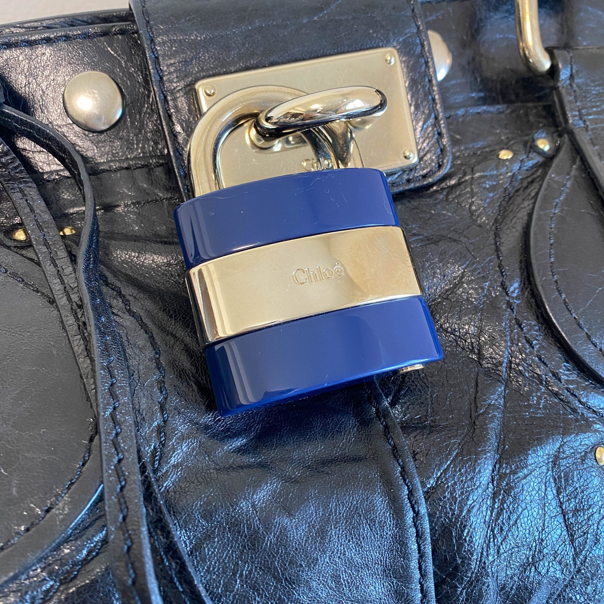 CHLOÉ Paddington Black Leather Handbag, in , Sold by HIVE PRELOVED - Handle Bags, ,