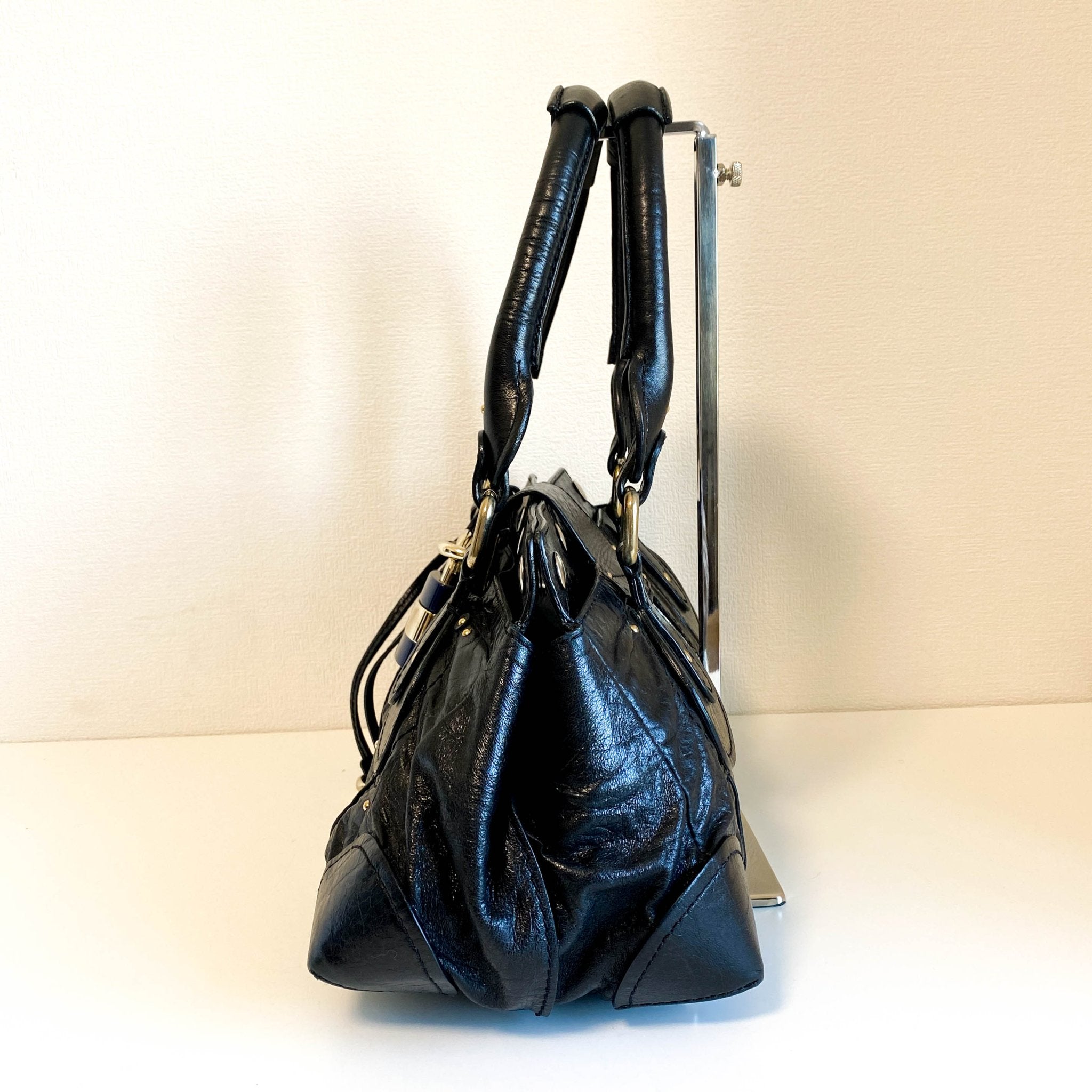 CHLOÉ Paddington Black Leather Handbag, in , Sold by HIVE PRELOVED - Handle Bags, ,