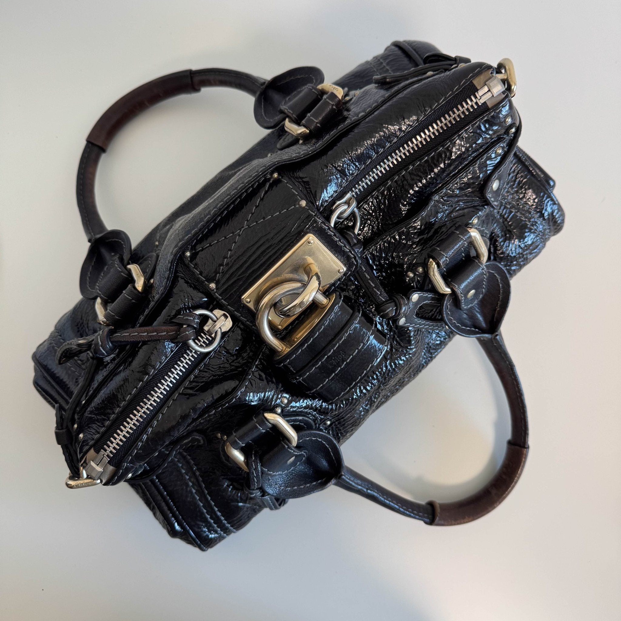 CHLOÉ Paddington Black Leather Handbag, in , Sold by HIVE PRELOVED - Handle Bags, ,