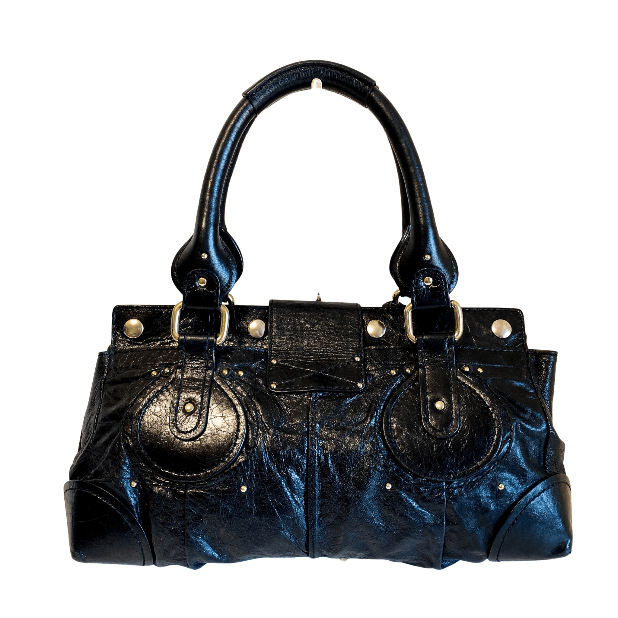 CHLOÉ Paddington Black Leather Handbag – HIVE PRELOVED