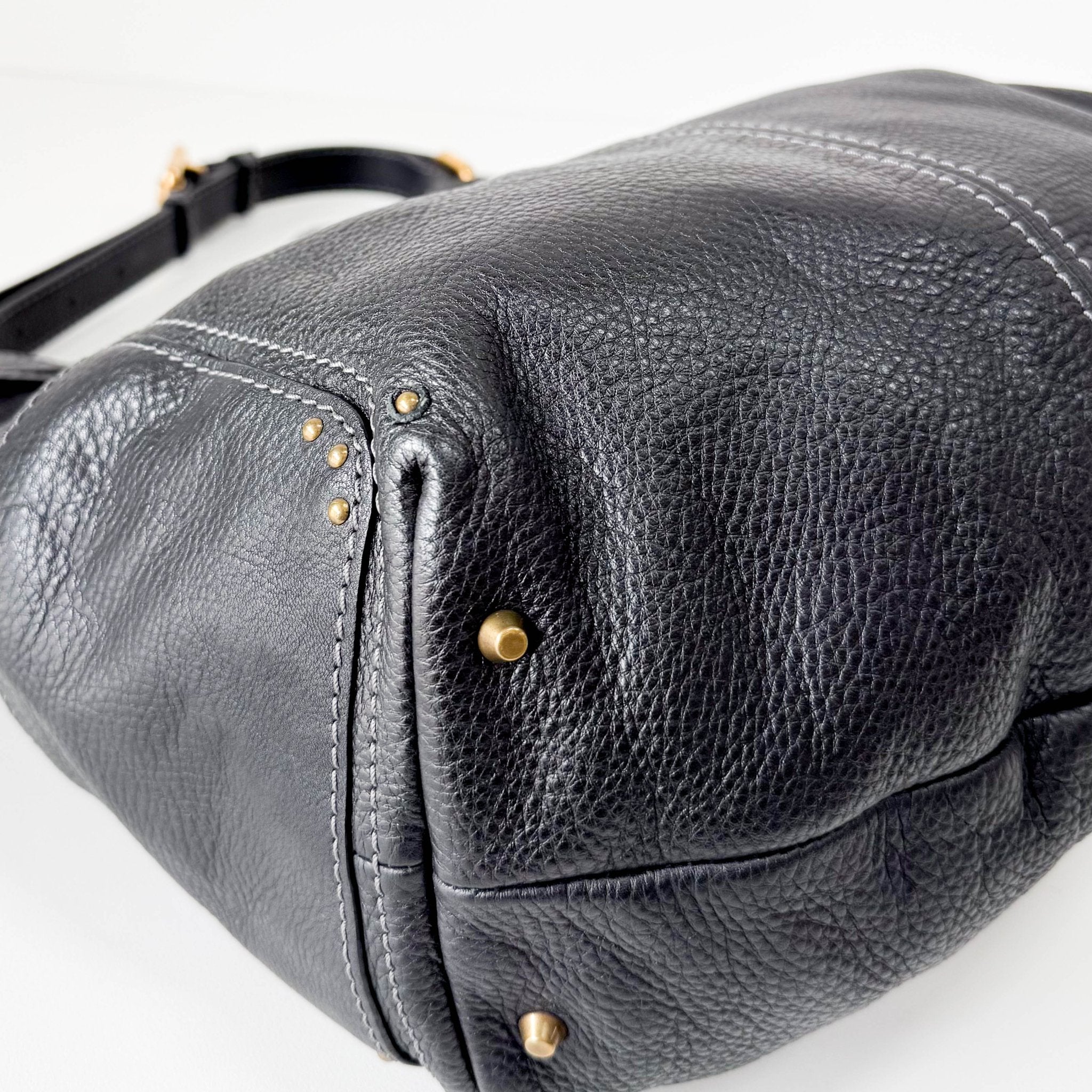 CHLOÉ Paddington Black leather Hobo Shoulder Bag, in , Sold by HIVE PRELOVED - Shoulder Bags, ,
