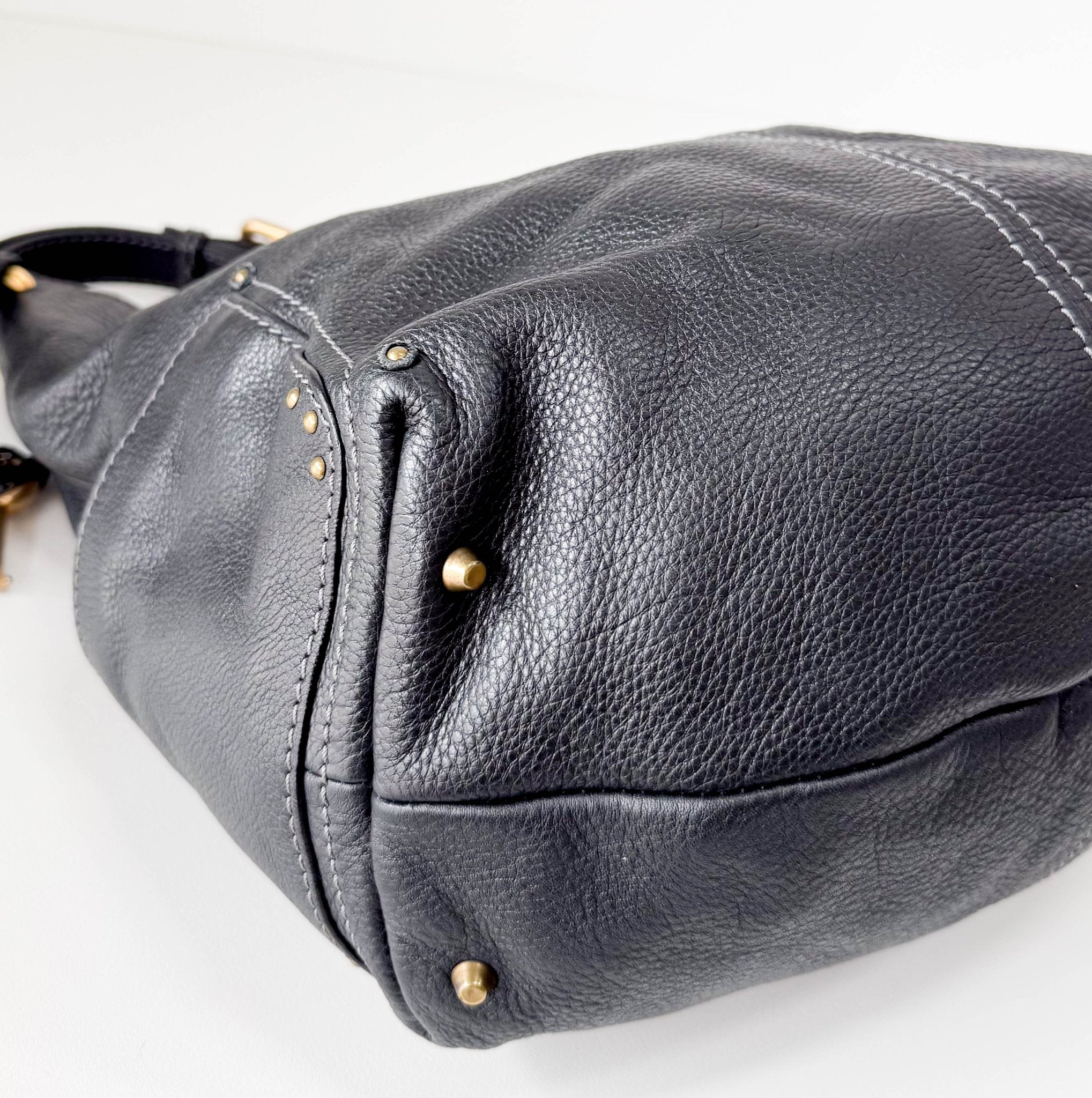 CHLOÉ Paddington Black leather Hobo Shoulder Bag, in , Sold by HIVE PRELOVED - Shoulder Bags, ,