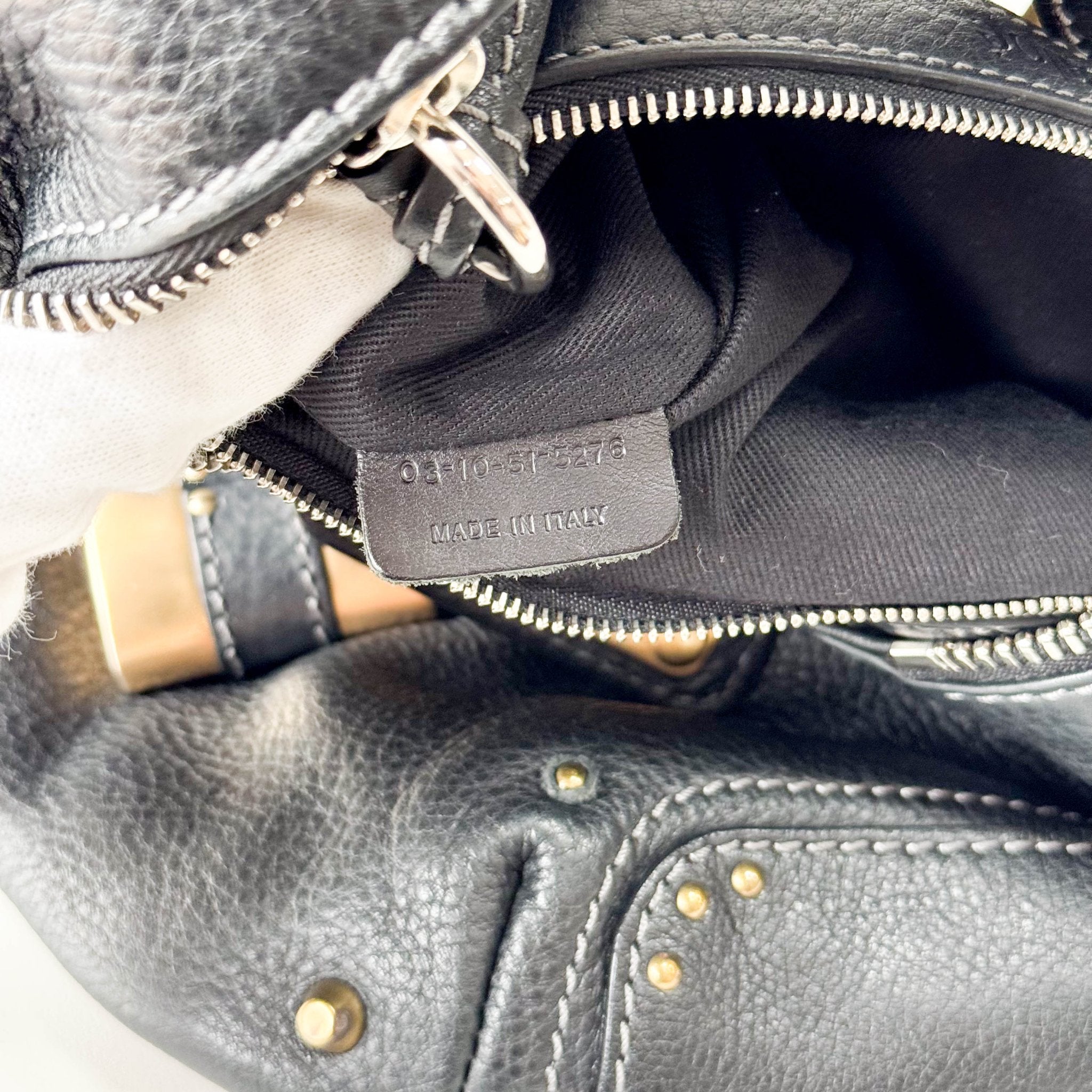 CHLOÉ Paddington Black leather Hobo Shoulder Bag, in , Sold by HIVE PRELOVED - Shoulder Bags, ,